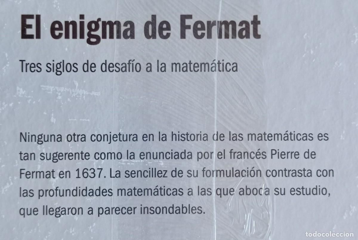 Libros de segunda mano de ciencias: EL ENIGMA DE FERMAT - ALBERT VIOLANT - Foto 2
