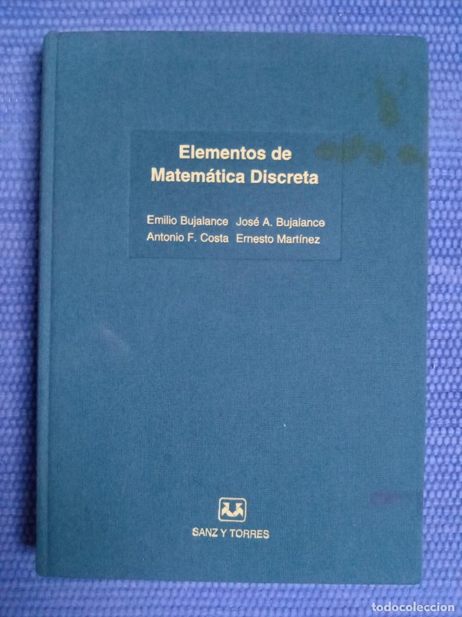 Libros de segunda mano de ciencias: Elementos de Matem&aacute;tica Discreta - Foto 1