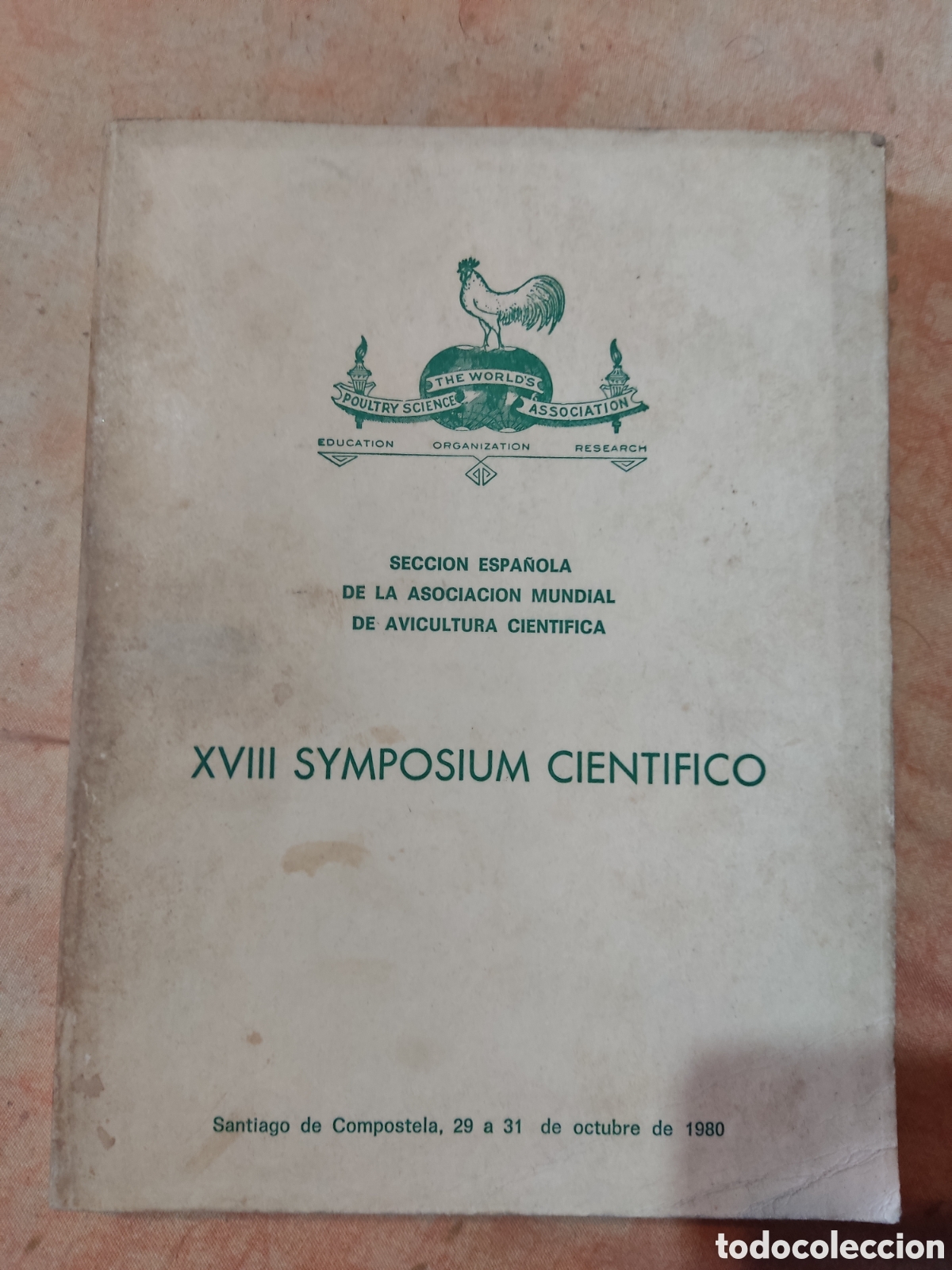 Libros de segunda mano: XVIII Symposium cient&iacute;fico ( avicultura ) - Foto 1