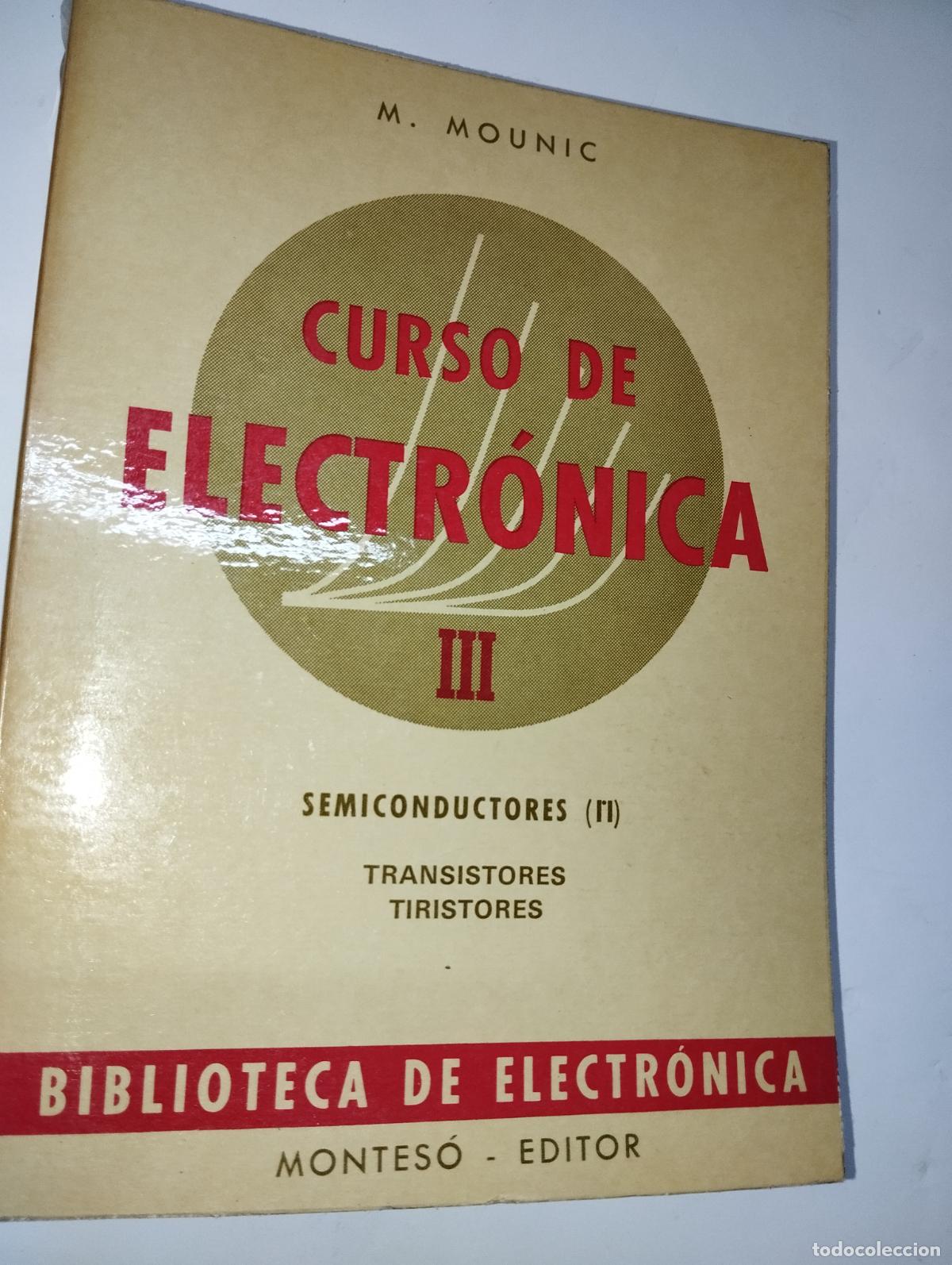 Libros de segunda mano de ciencias: CURSO DE ELECTR&Oacute;NICA VOLUMEN III - Foto 1