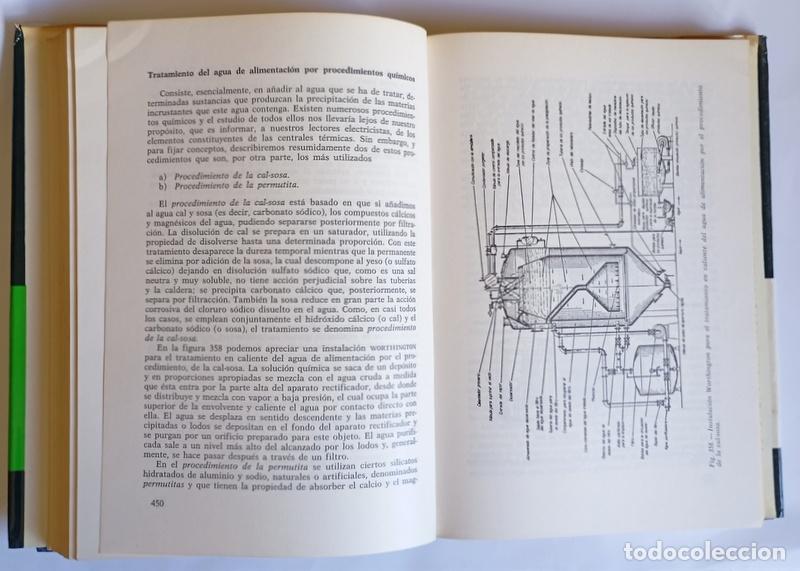 Libros de segunda mano de ciencias: CENTRALES ELECTRICAS - JOSE RAMIREZ VAZQUEZ - EDICIONES CEAC. 1986 - Foto 4