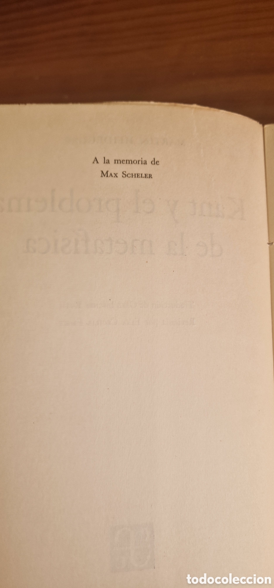 Libros de segunda mano de ciencias: Kant y el problema de la metaf&iacute;sica - Foto 6