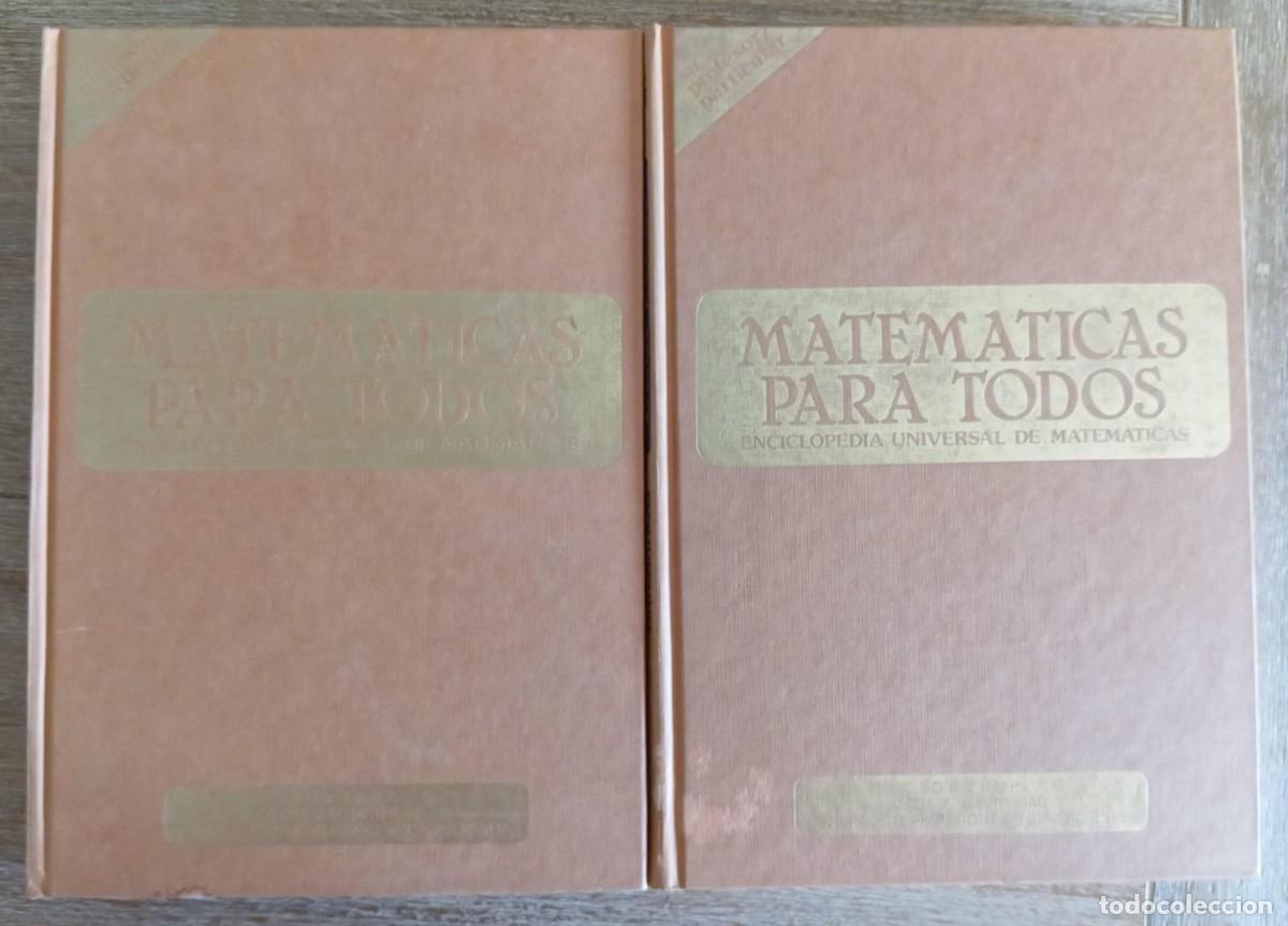 Libros de segunda mano de ciencias: MATEMATICAS PARA TODOS 2 VOL. - ED. HORIZONTE - Foto 1