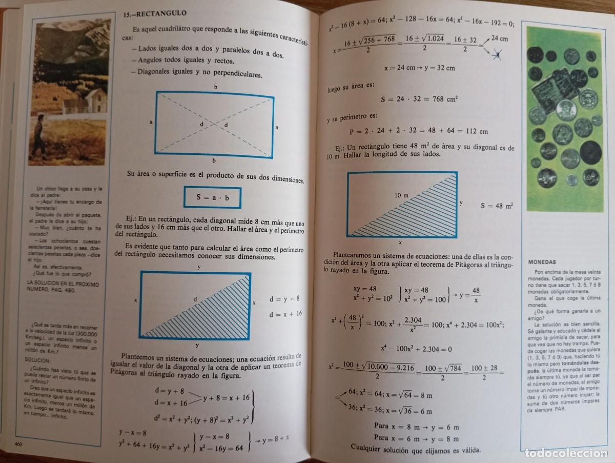 Libros de segunda mano de ciencias: MATEMATICAS PARA TODOS 2 VOL. - ED. HORIZONTE - Foto 6