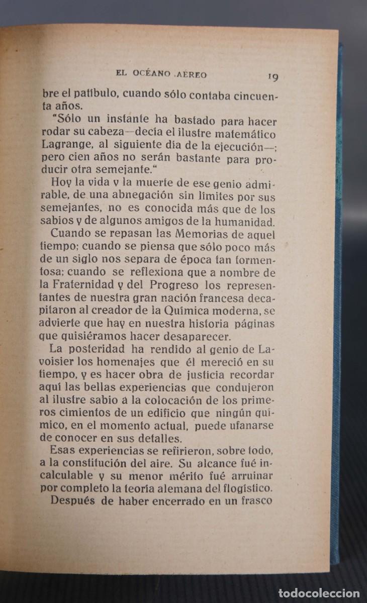 Libros de segunda mano de ciencias: El oc&eacute;ano a&eacute;reo - TH. Morux - Ed. Marqu&eacute;s de Urquijo - Foto 7
