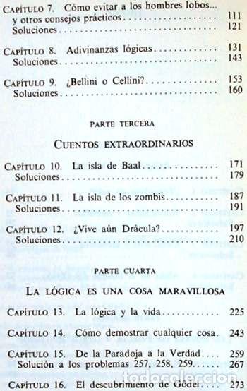 Libros de segunda mano de ciencias: &iquest;COMO SE LLAMA ESTE LIBRO? RAYMOND SMULLYAN - RBA 2007 - VER INDICE - Foto 3