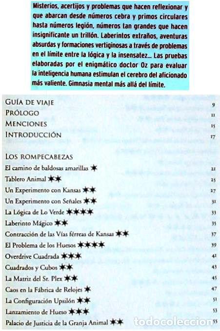 Libros de segunda mano de ciencias: LAS MATEM&Aacute;TICAS DE OZ- CLIFFORD PICKOVER - RBA 2007 - VER INDICE - Foto 2