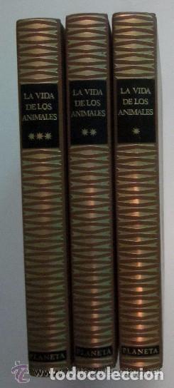 Libros de segunda mano: LA VIDA DE LOS ANIMALES - 3 TOMOS - Foto 12