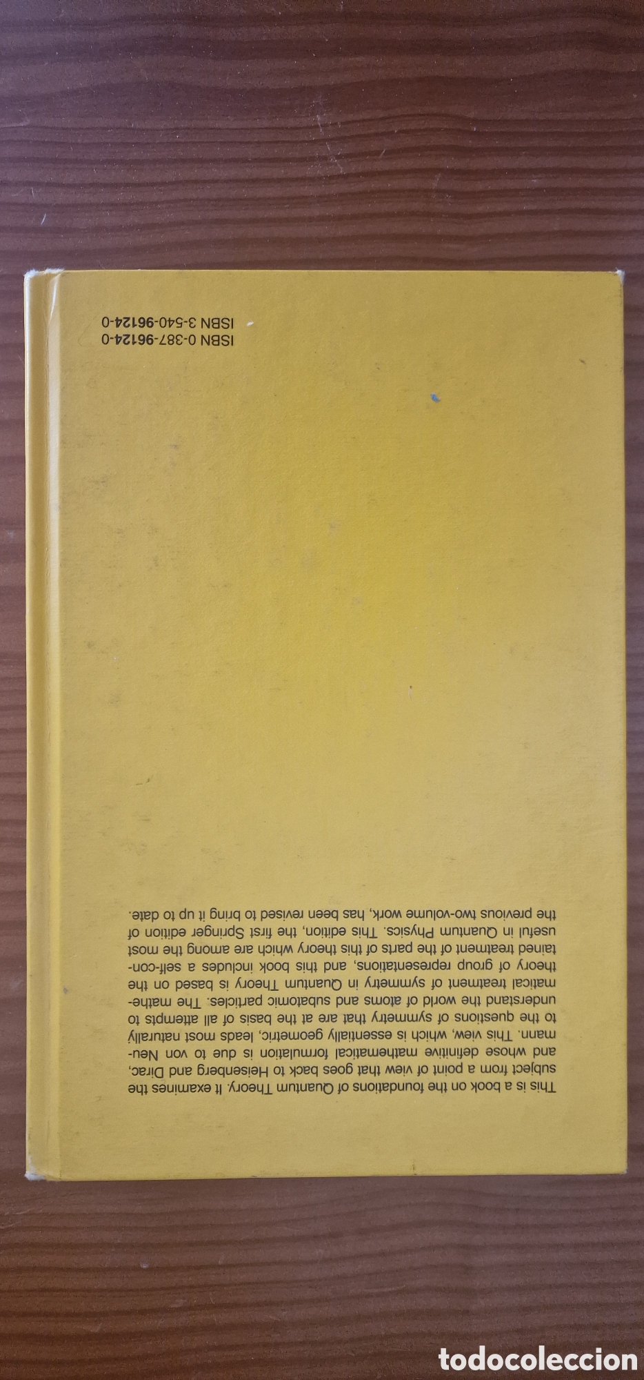 Libros de segunda mano de ciencias: Geometr&iacute;a de la teor&iacute;a cu&aacute;ntica - Foto 2