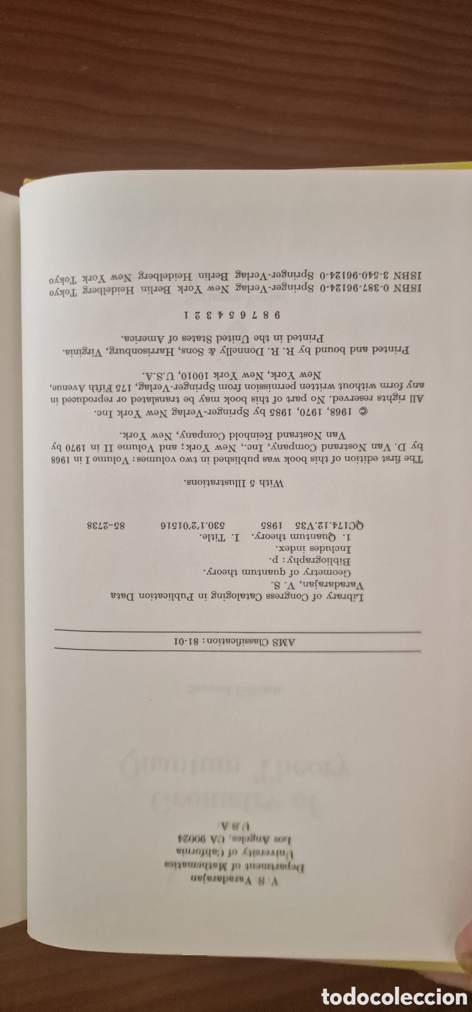 Libros de segunda mano de ciencias: Geometr&iacute;a de la teor&iacute;a cu&aacute;ntica - Foto 4