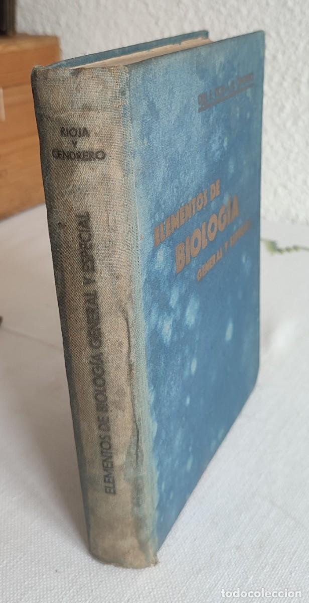 Libros de segunda mano: Elementos de Biolog&iacute;a. Rioja y Cendrero - Foto 1