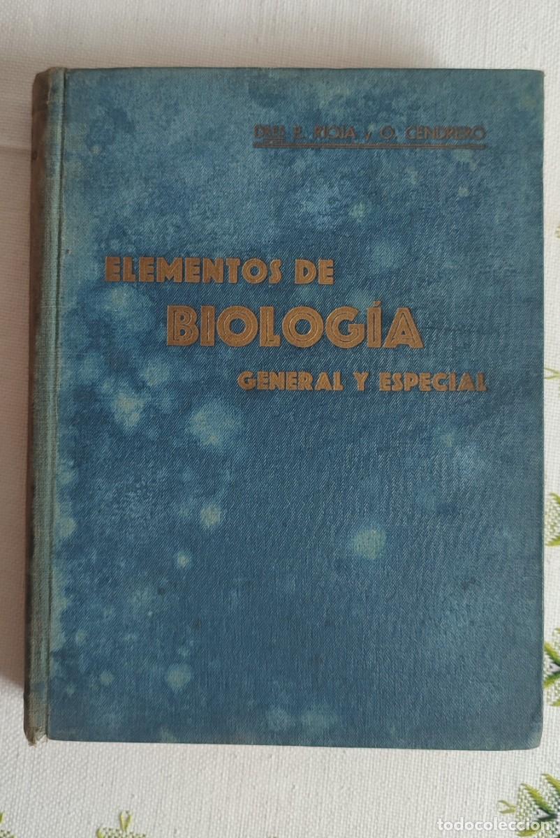Libros de segunda mano: Elementos de Biolog&iacute;a. Rioja y Cendrero - Foto 2