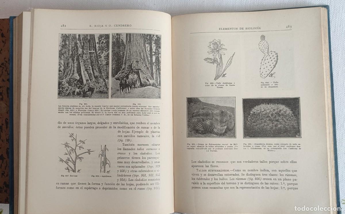 Libros de segunda mano: Elementos de Biolog&iacute;a. Rioja y Cendrero - Foto 9