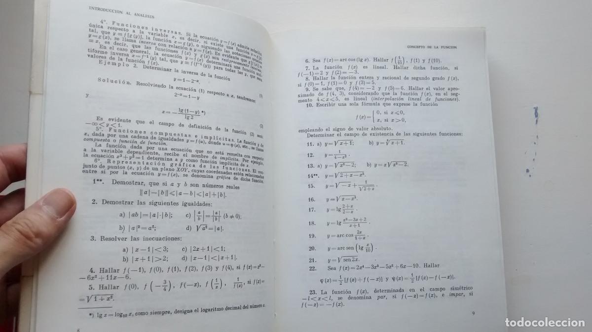 Libros de segunda mano de ciencias: Problemas y ejercicios de an&aacute;lisis matem&aacute;tico - B. Demidovich - Foto 5