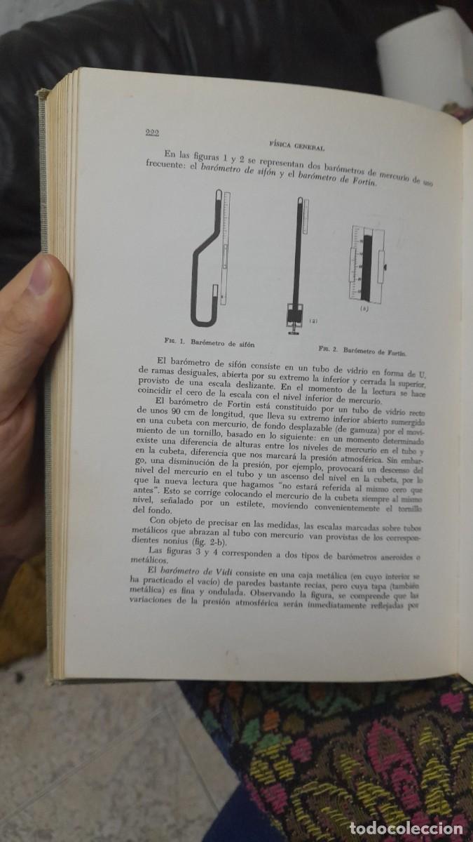 Libros de segunda mano de ciencias: Libro Fisica General Luis del Arco Vicente ediciones Ariel - Foto 4