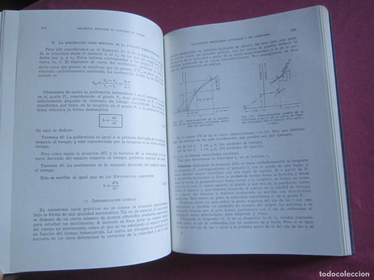 Libros de segunda mano: MECANICA APLICADA AL LABOREO DE MINAS CAR8 - Foto 2