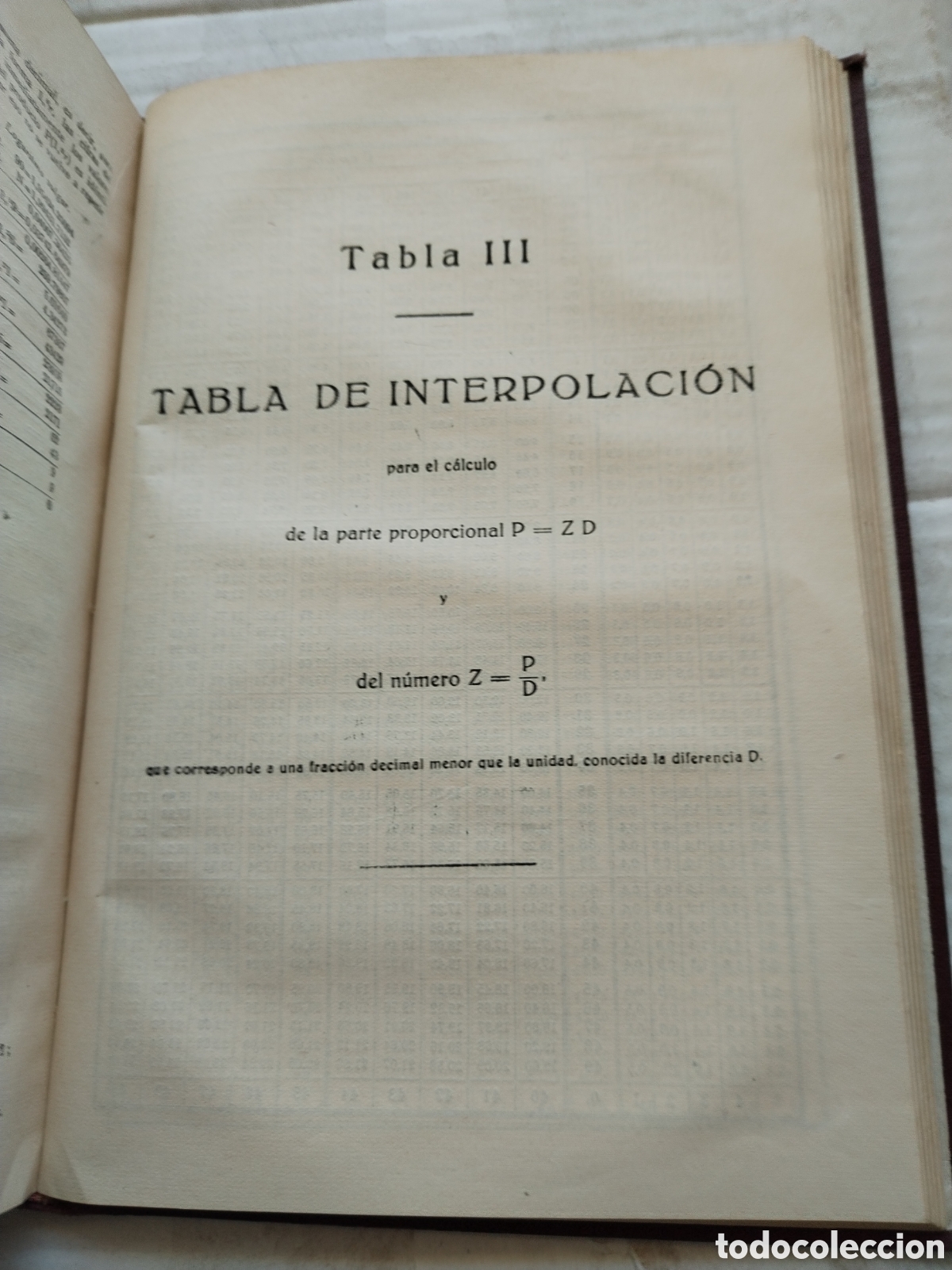 Libros de segunda mano de ciencias: TABLAS DE LOGARITMOS - Foto 4