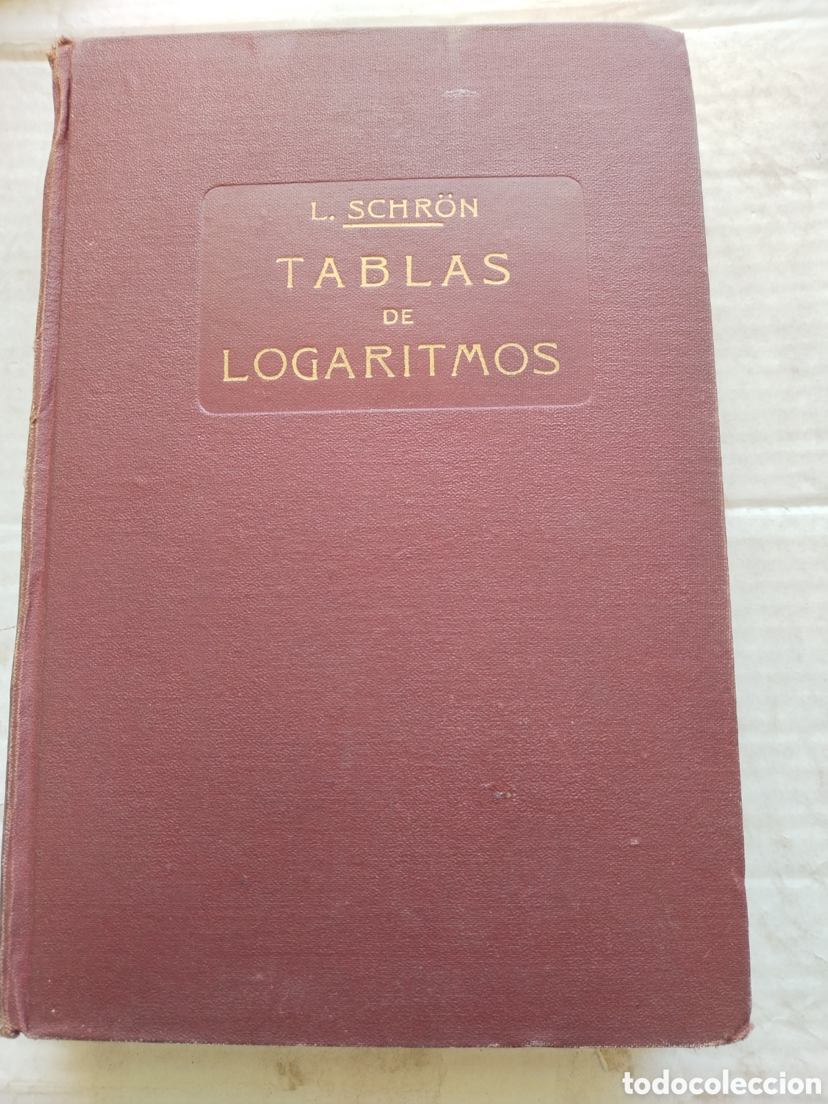 Libros de segunda mano de ciencias: TABLAS DE LOGARITMOS - Foto 1