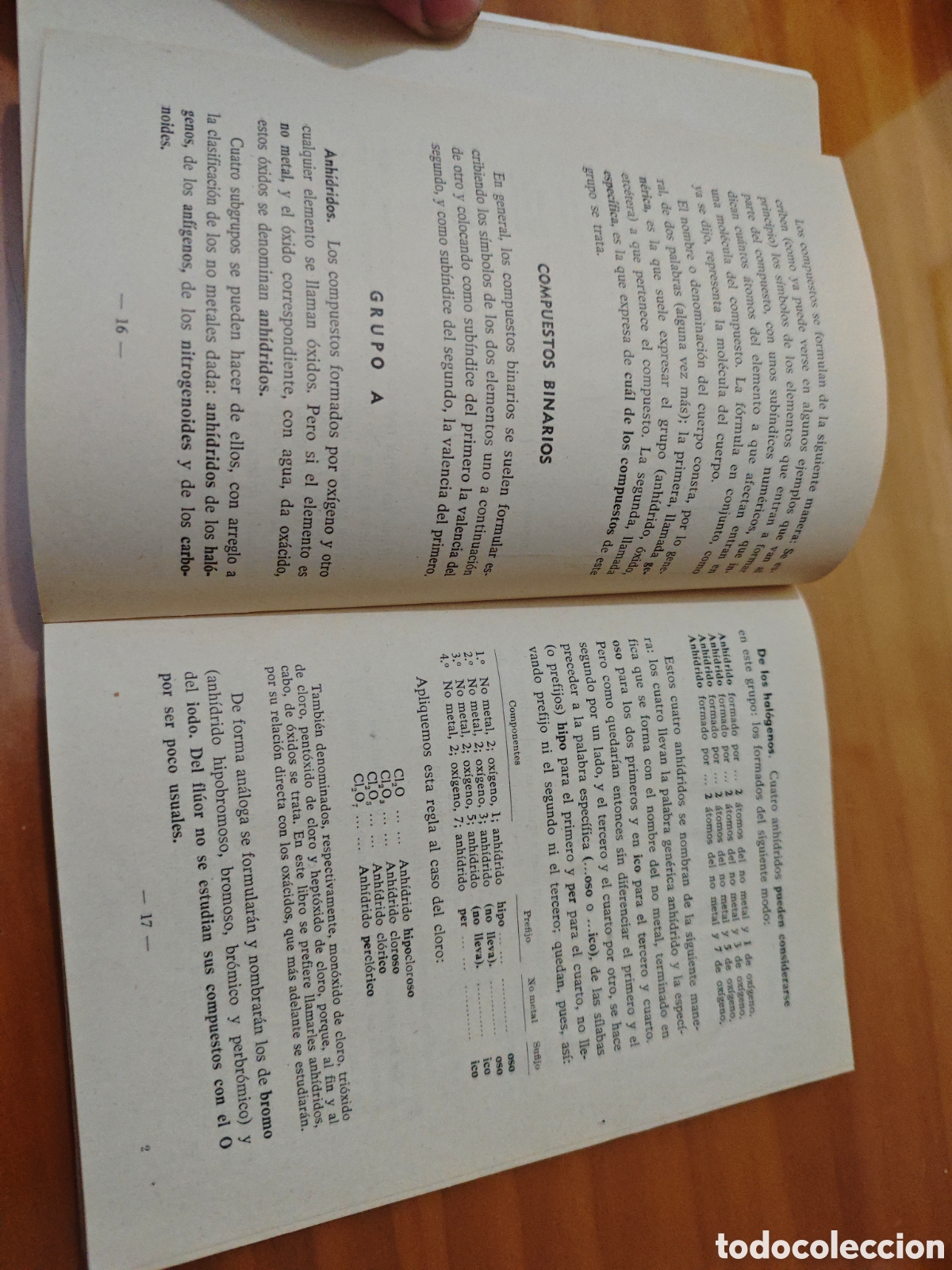 Libros de segunda mano de ciencias: Libro de Qu&iacute;mica.... - Foto 3