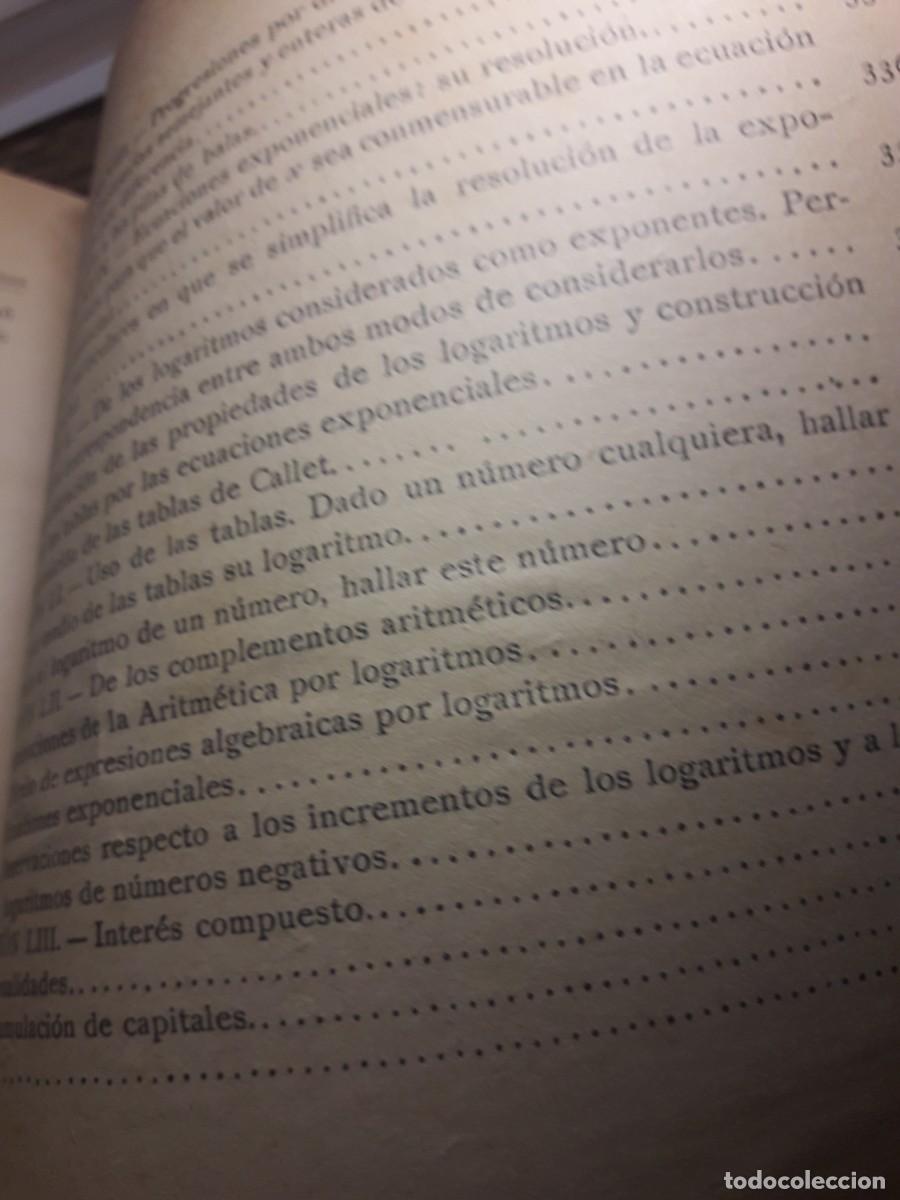 Libros de segunda mano de ciencias: lecciones de &aacute;lgebra - Foto 4