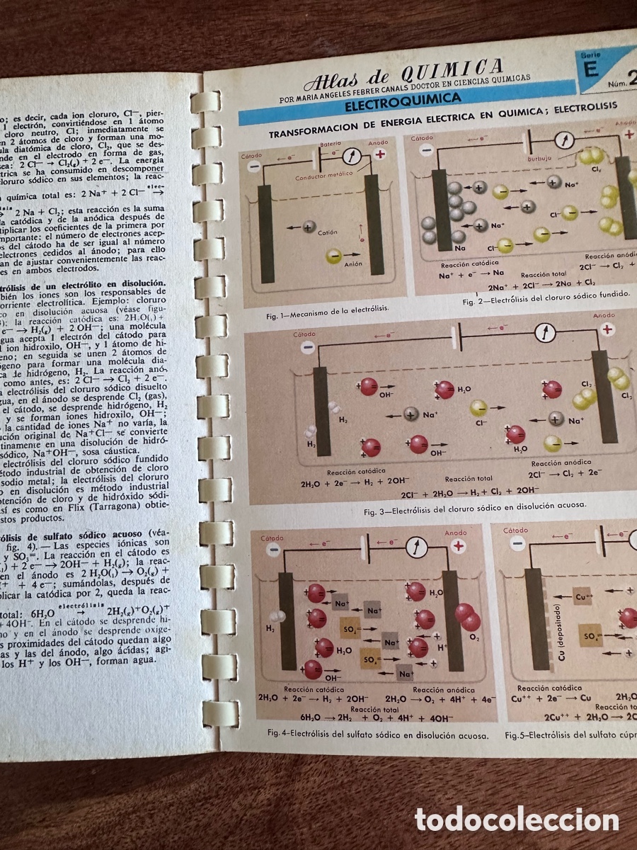 Libros de segunda mano de ciencias: Atlas de Qu&iacute;mica Ediciones Jover - Foto 4