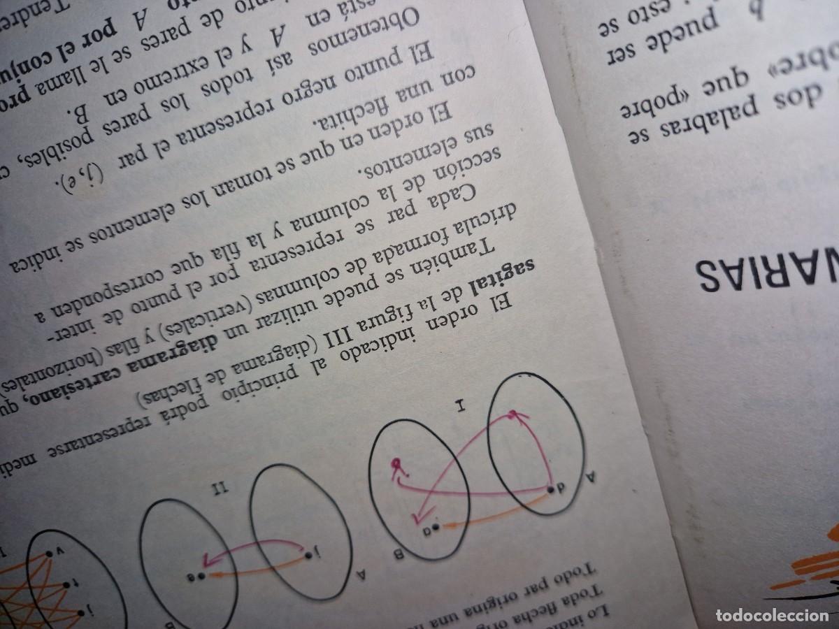 Libros de segunda mano de ciencias: MATEM&Aacute;TICA MODERNA, 3er., CURSO-EDITORIAL BRU&Ntilde;O.- 1971 - Foto 3