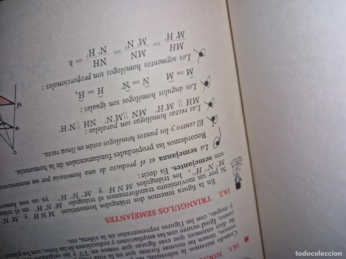 Libros de segunda mano de ciencias: MATEM&Aacute;TICA MODERNA, 3er., CURSO-EDITORIAL BRU&Ntilde;O.- 1971 - Foto 4