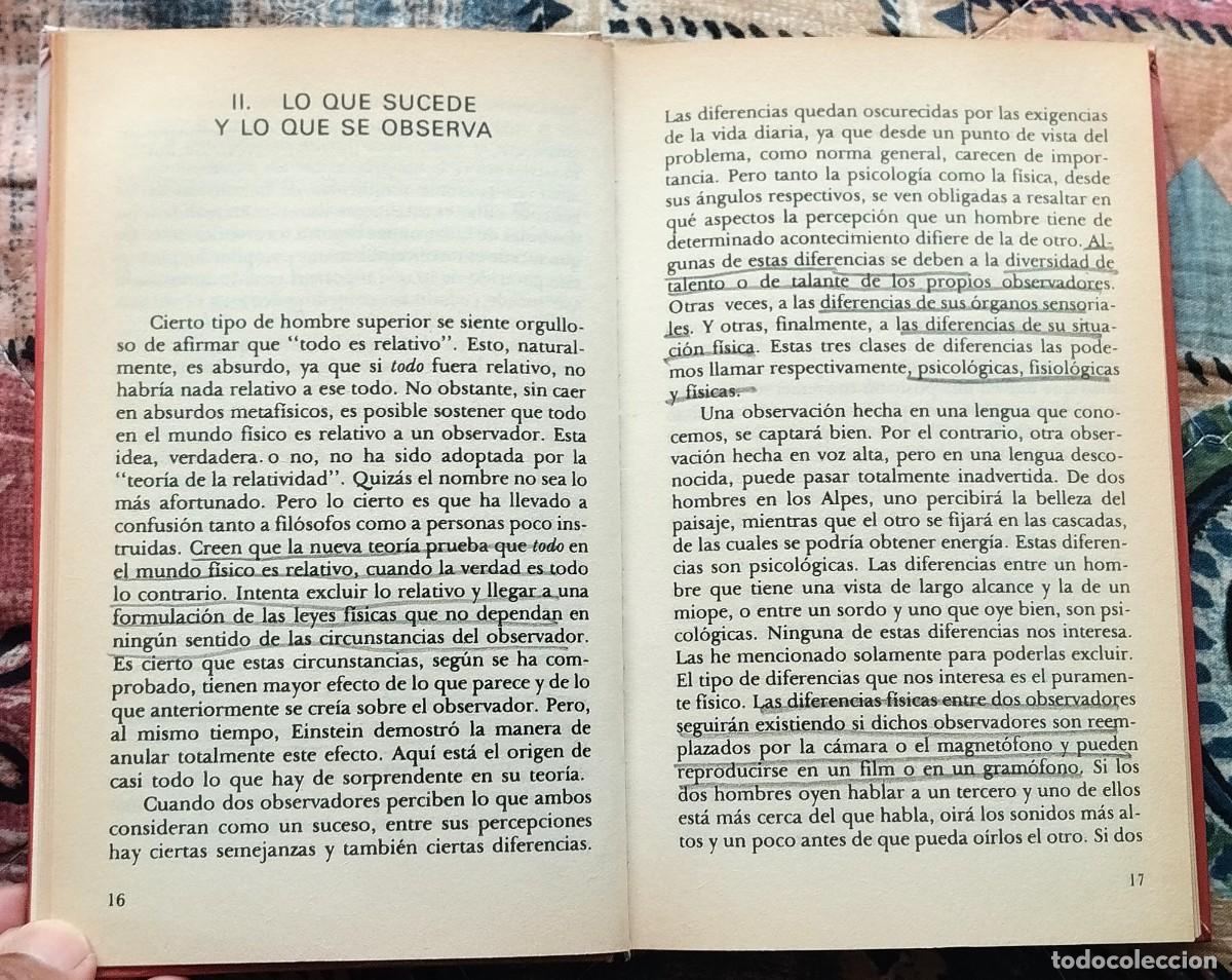Libros de segunda mano de ciencias: ABC DE LA RELATIVIDAD. DE BERTRAND RUSSELL - Foto 4