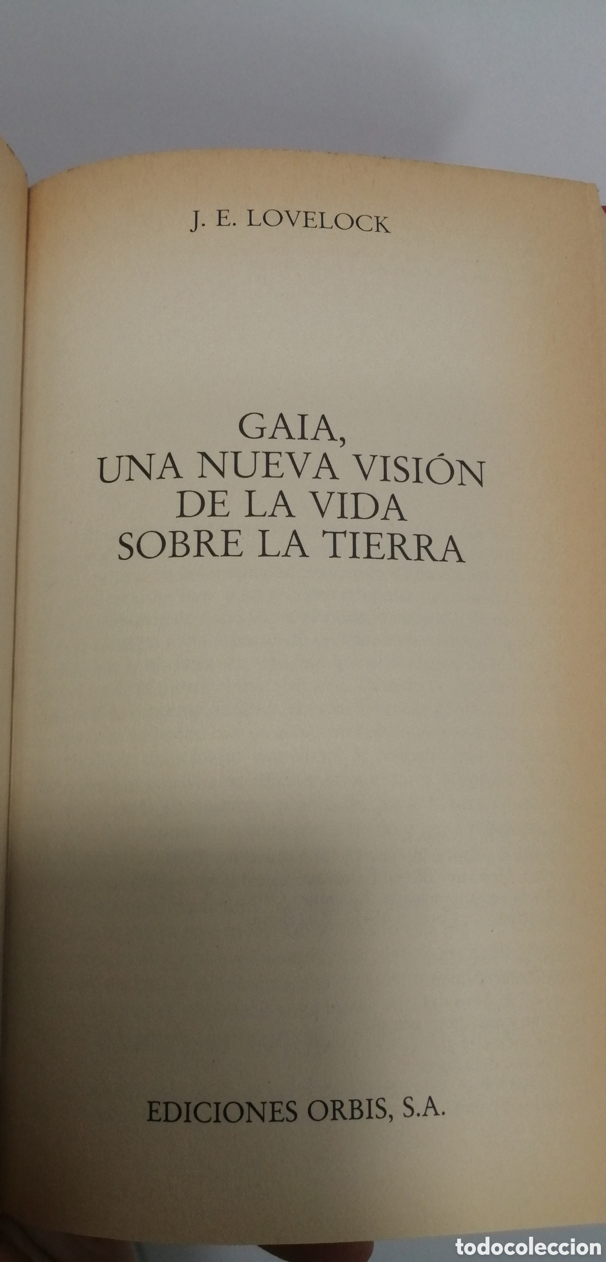 Libros de segunda mano: Gaia una nueva vida sobre la Tierra J. E. Lovelock - Foto 4