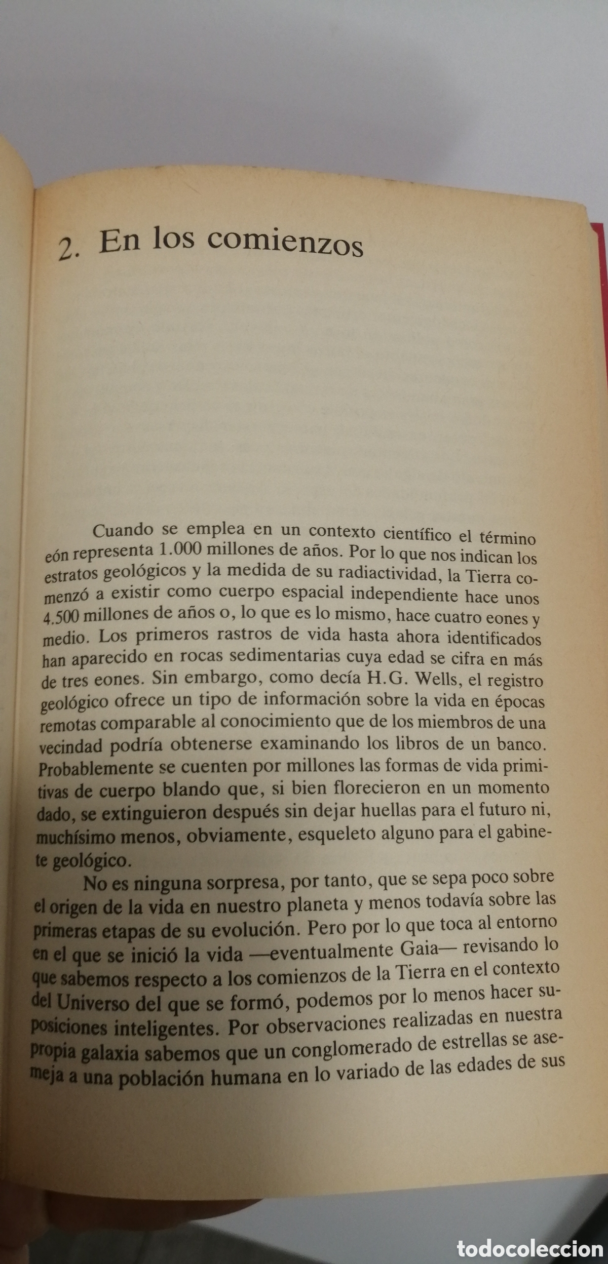 Libros de segunda mano: Gaia una nueva vida sobre la Tierra J. E. Lovelock - Foto 8