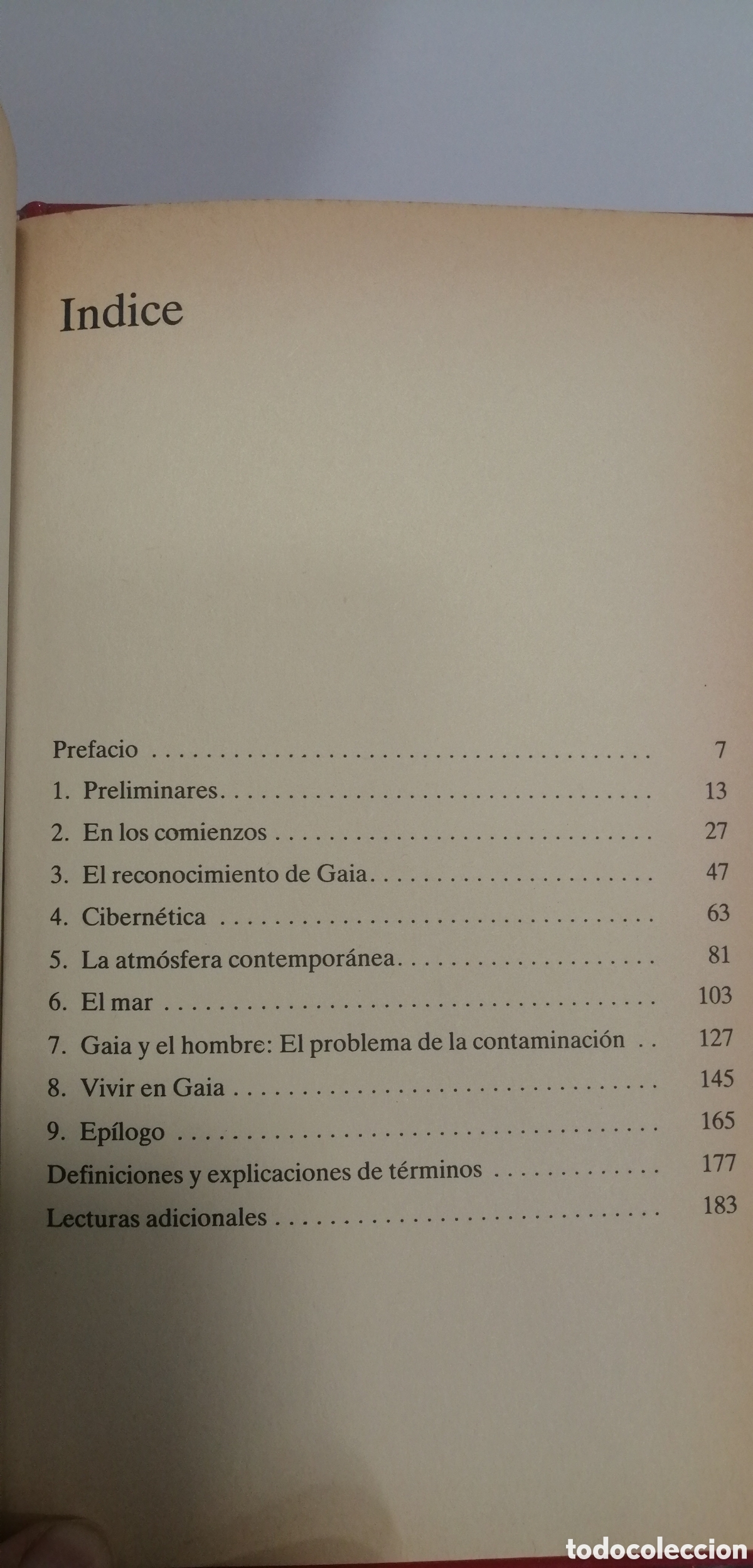 Libros de segunda mano: Gaia una nueva vida sobre la Tierra J. E. Lovelock - Foto 10