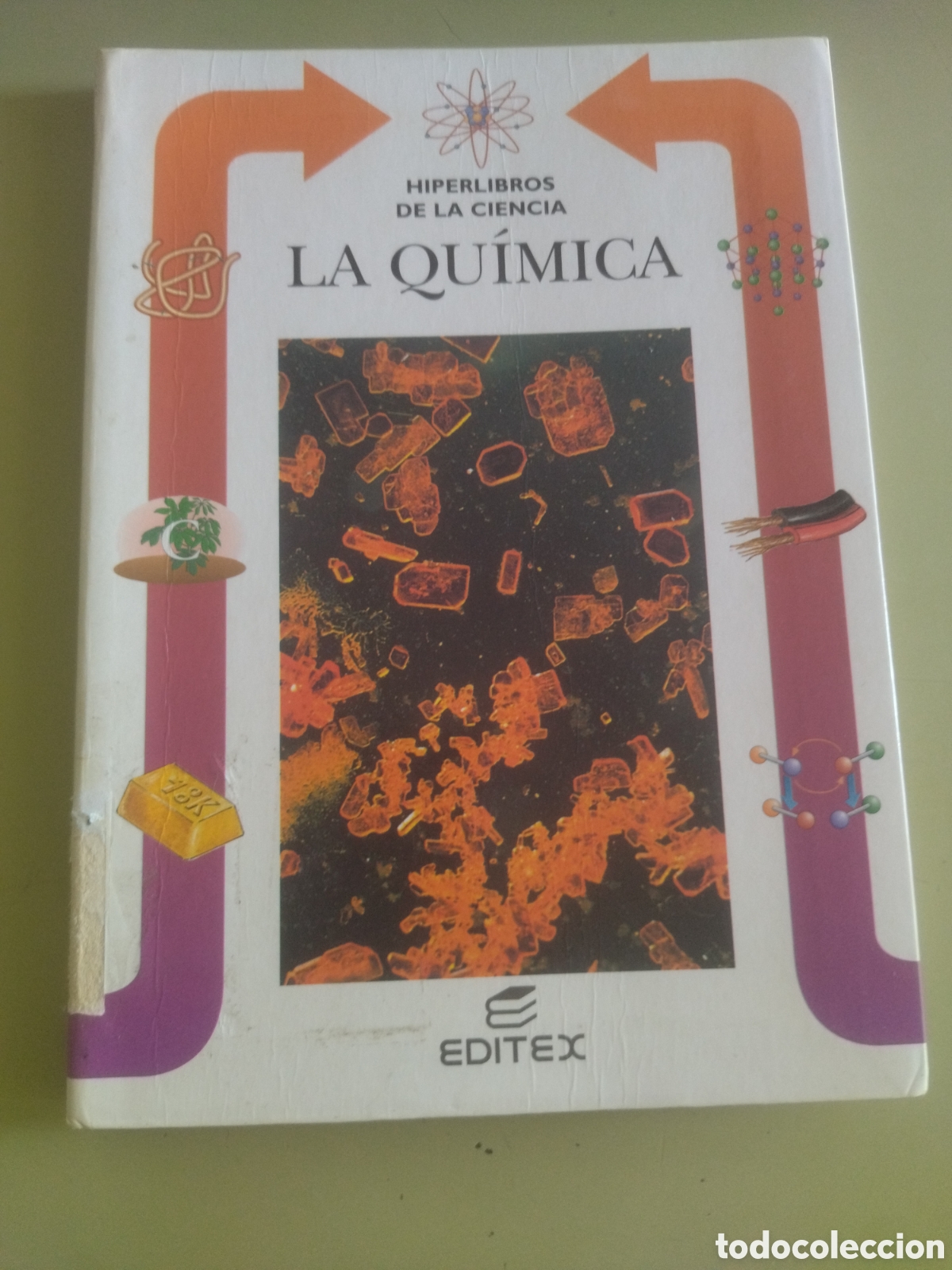 Libros de segunda mano de ciencias: LA QUIMICA, HIPER LIBROS DE LA CIENCIA, EDITEX, - Foto 1