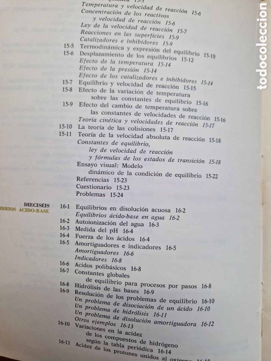 Libros de segunda mano de ciencias: &rdquo;Principios b&aacute;sicos de qu&iacute;mica&rdquo;, Gray y Harth, editorial Revert&eacute;, 1974 - Foto 5