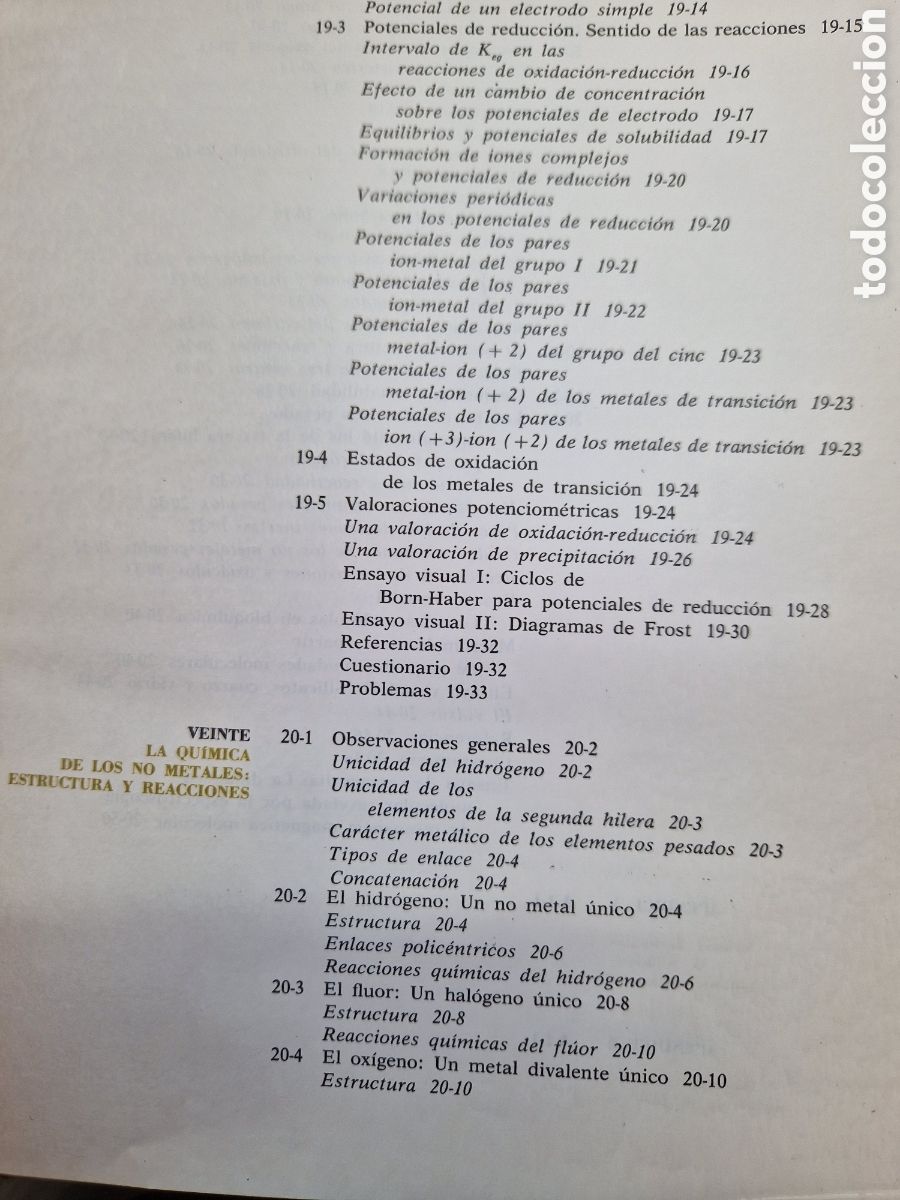 Libros de segunda mano de ciencias: &rdquo;Principios b&aacute;sicos de qu&iacute;mica&rdquo;, Gray y Harth, editorial Revert&eacute;, 1974 - Foto 7