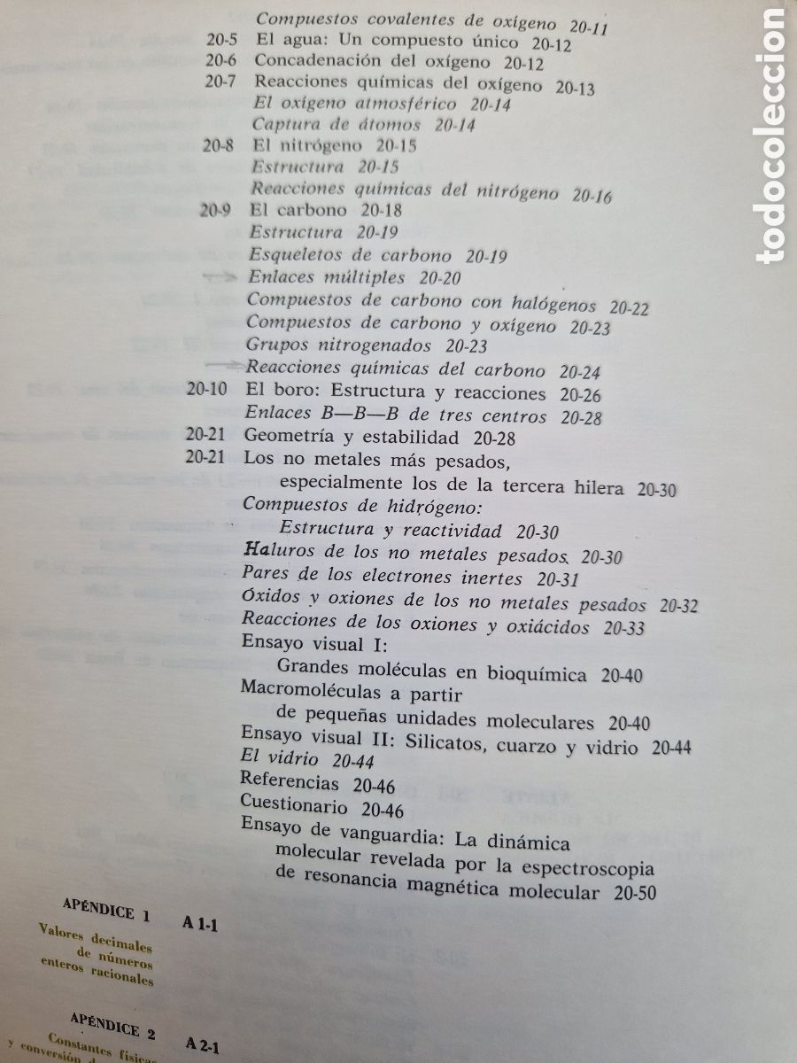 Libros de segunda mano de ciencias: &rdquo;Principios b&aacute;sicos de qu&iacute;mica&rdquo;, Gray y Harth, editorial Revert&eacute;, 1974 - Foto 11