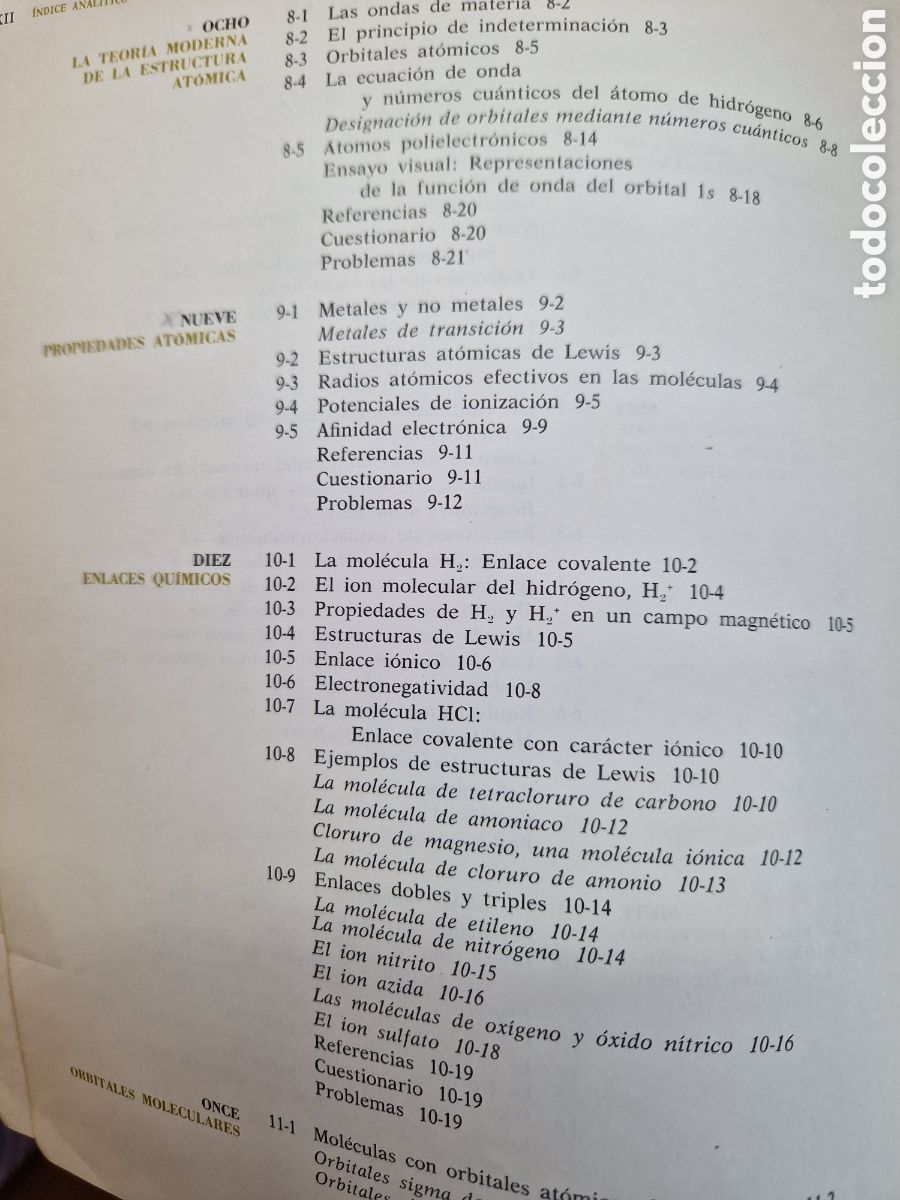 Libros de segunda mano de ciencias: &rdquo;Principios b&aacute;sicos de qu&iacute;mica&rdquo;, Gray y Harth, editorial Revert&eacute;, 1974 - Foto 12
