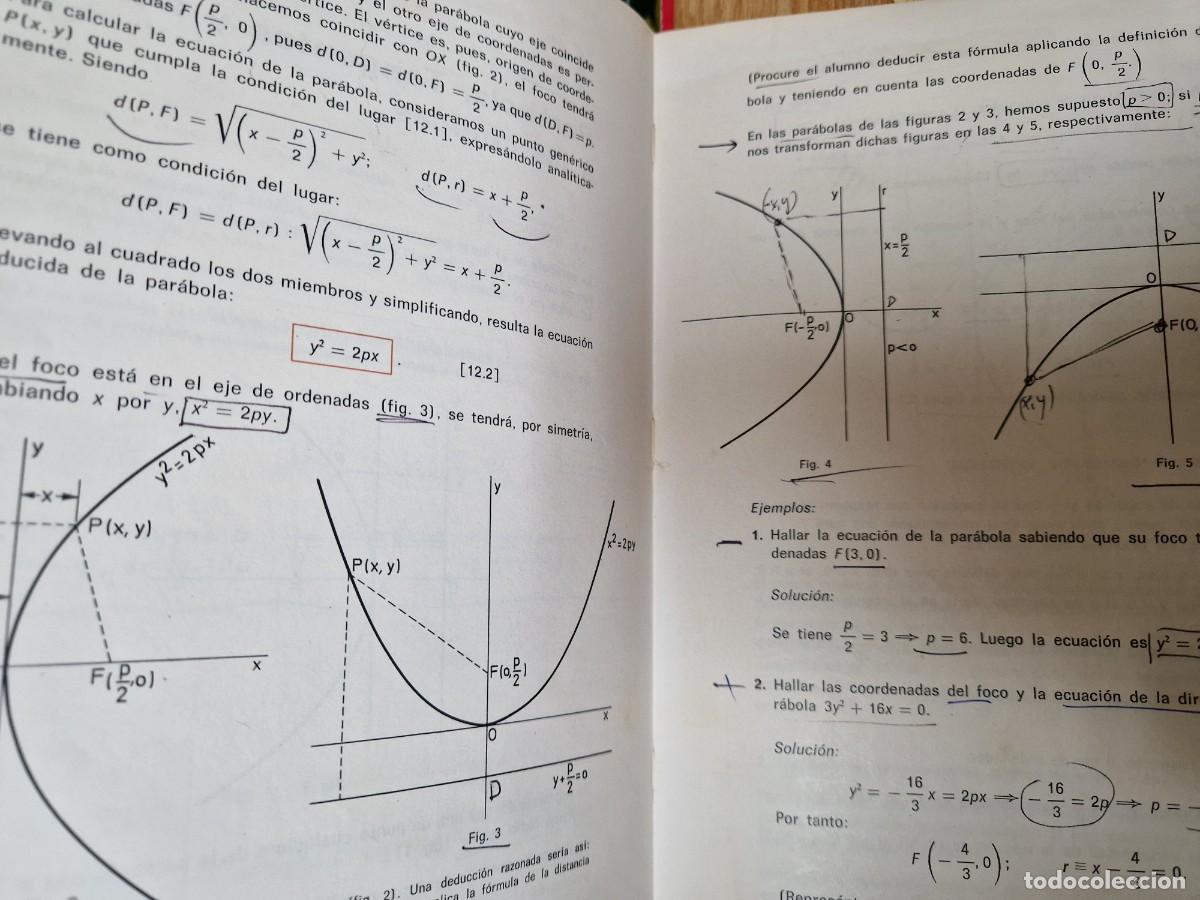 Libros de segunda mano de ciencias: MATEMATICAS BUP 3 CURSO JOAQUIN LOPEZ - Foto 2