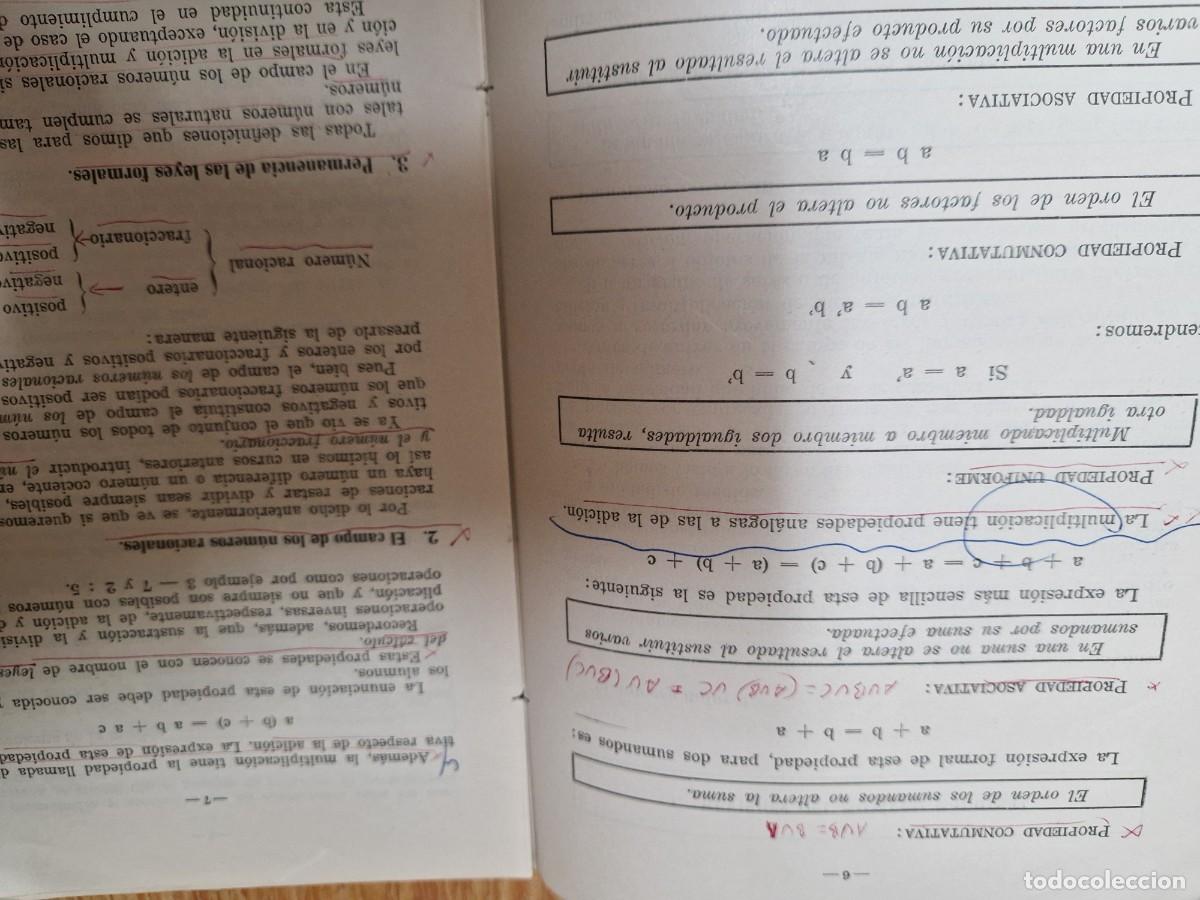 Libros de segunda mano de ciencias: MATEMATICAS 6 CURSO R GARCIA ROCA PLAN 1957 - Foto 5