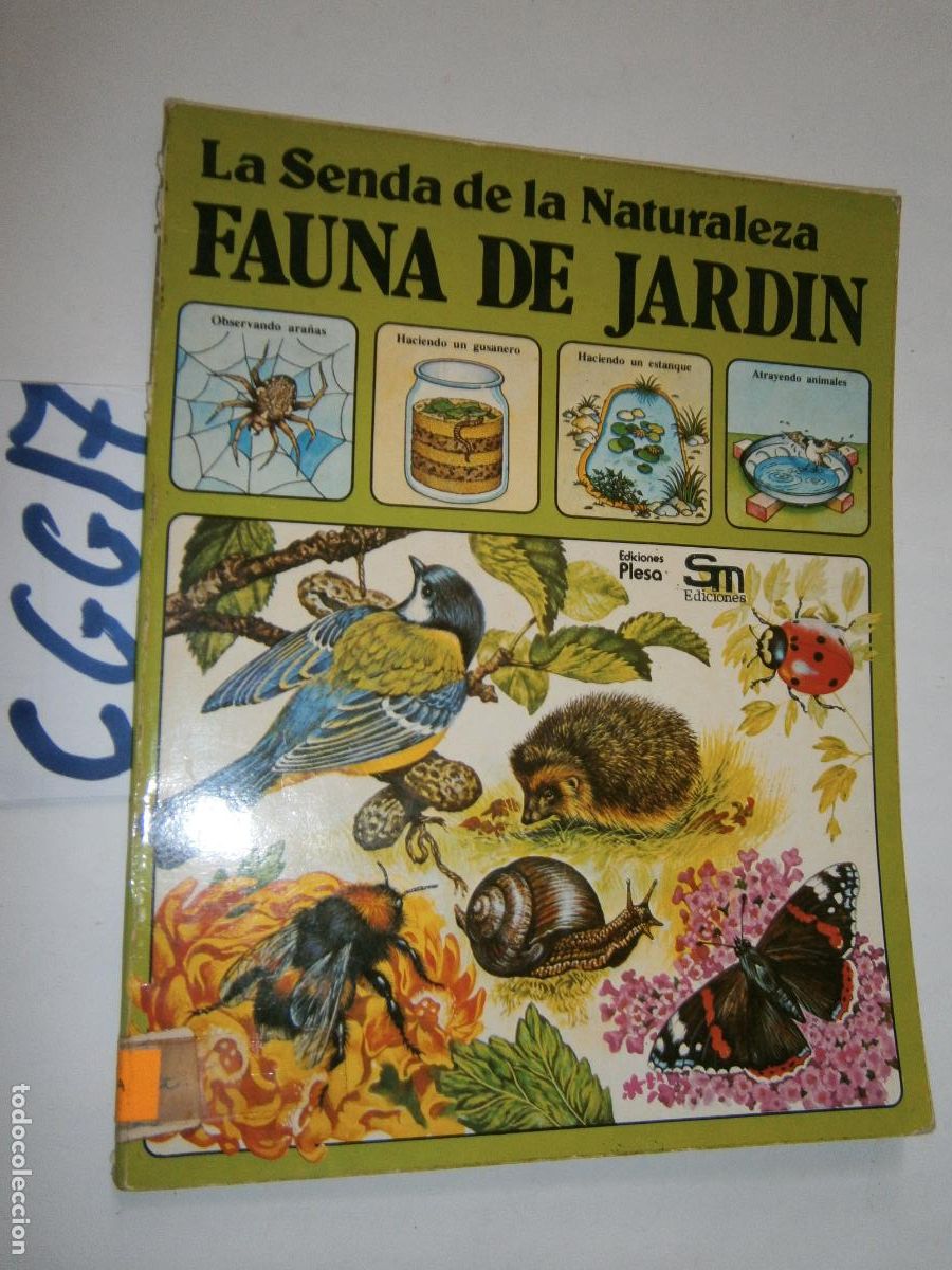 Libros de segunda mano: ANTIGUO LIBRO - FAUNA DE JARDIN - Foto 1