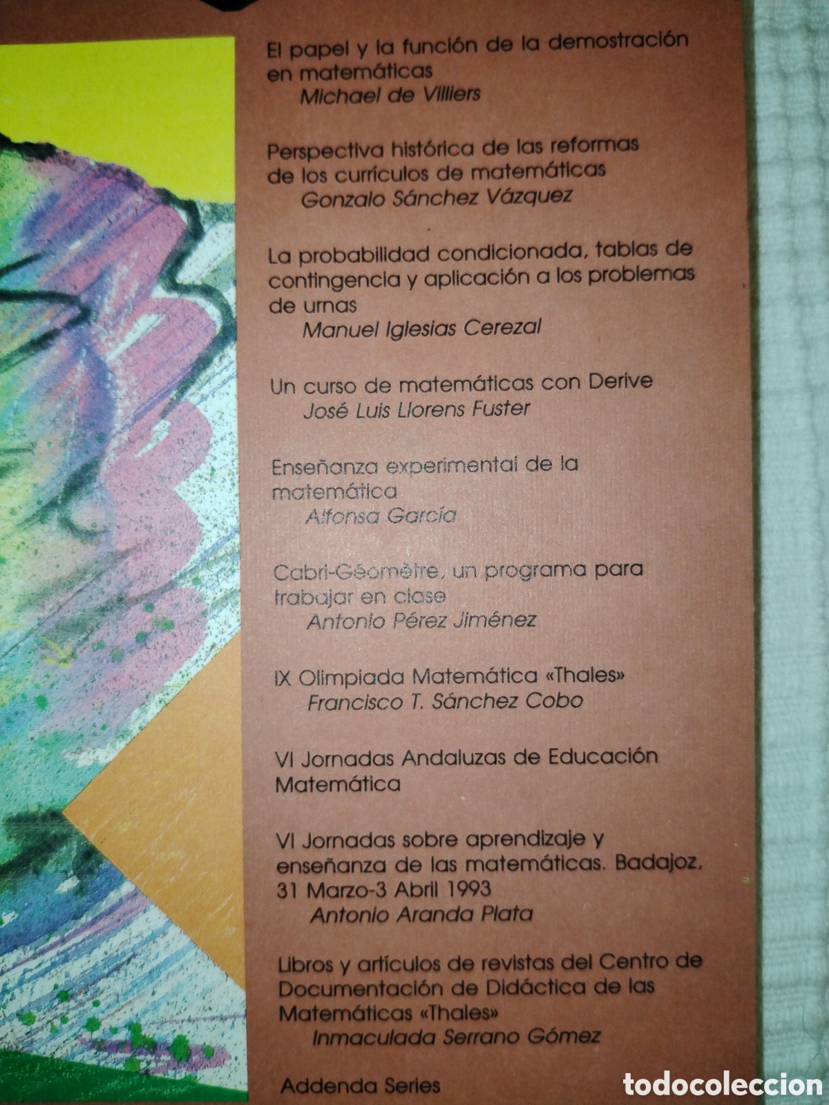 Libros de segunda mano de ciencias: Revista Epsilon n&uacute;mero 26. Matem&aacute;ticas - Foto 2