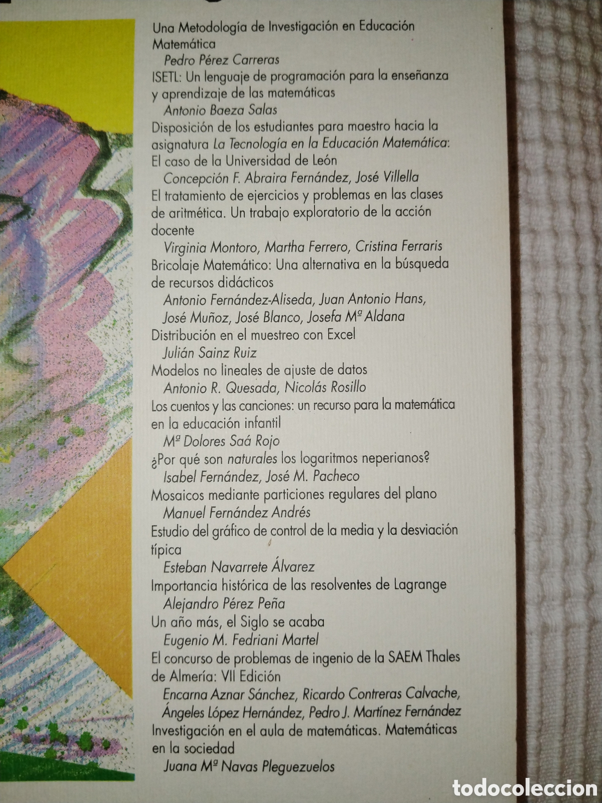Libros de segunda mano de ciencias: Revista Epsilon n&uacute;mero 46/47. Matem&aacute;ticas - Foto 2