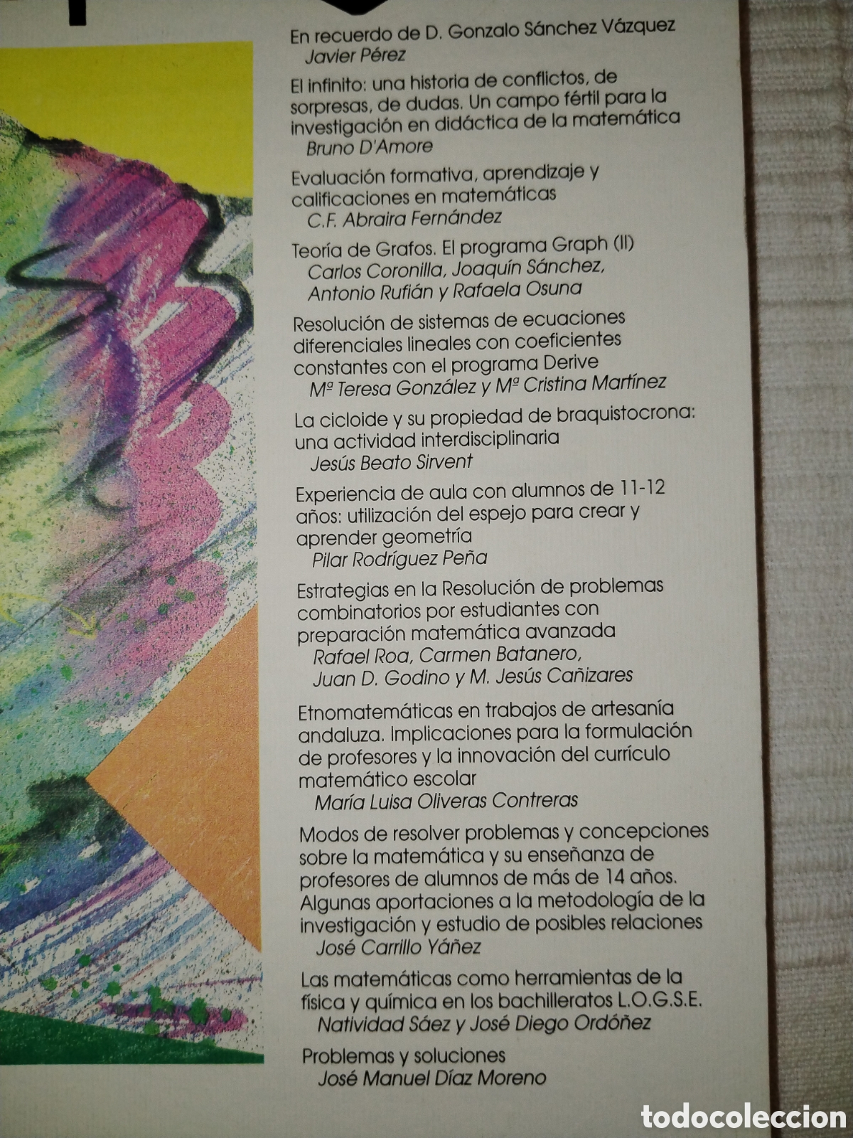 Libros de segunda mano de ciencias: Revista Epsilon n&uacute;mero 36. Matem&aacute;ticas - Foto 2