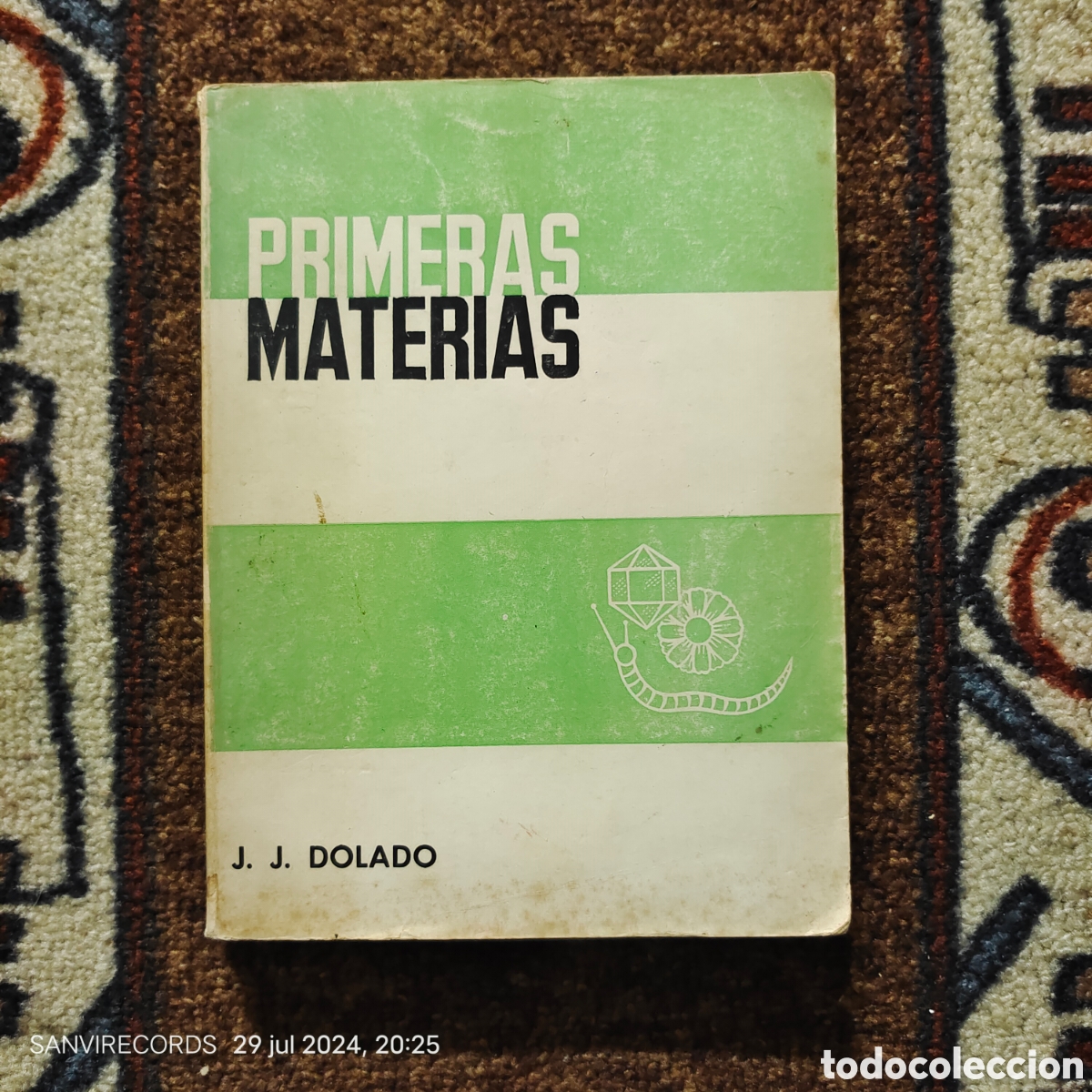 Libros de segunda mano de ciencias: PRIMERAS MATERIAS (J.J. DOLADO) - Foto 1