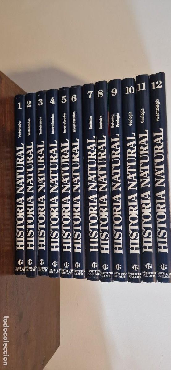Libri di seconda mano: Historia Natural. Obra completa de 12 vol&uacute;menes. Nueva