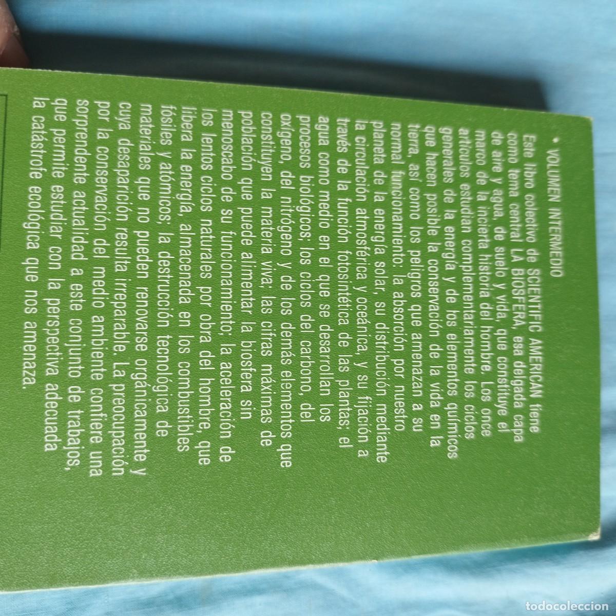 Libros de segunda mano: LA BIOSFERA / SCIENTIFIC AMERICAN / GRAVOL 76 / ALIANZA - Foto 5