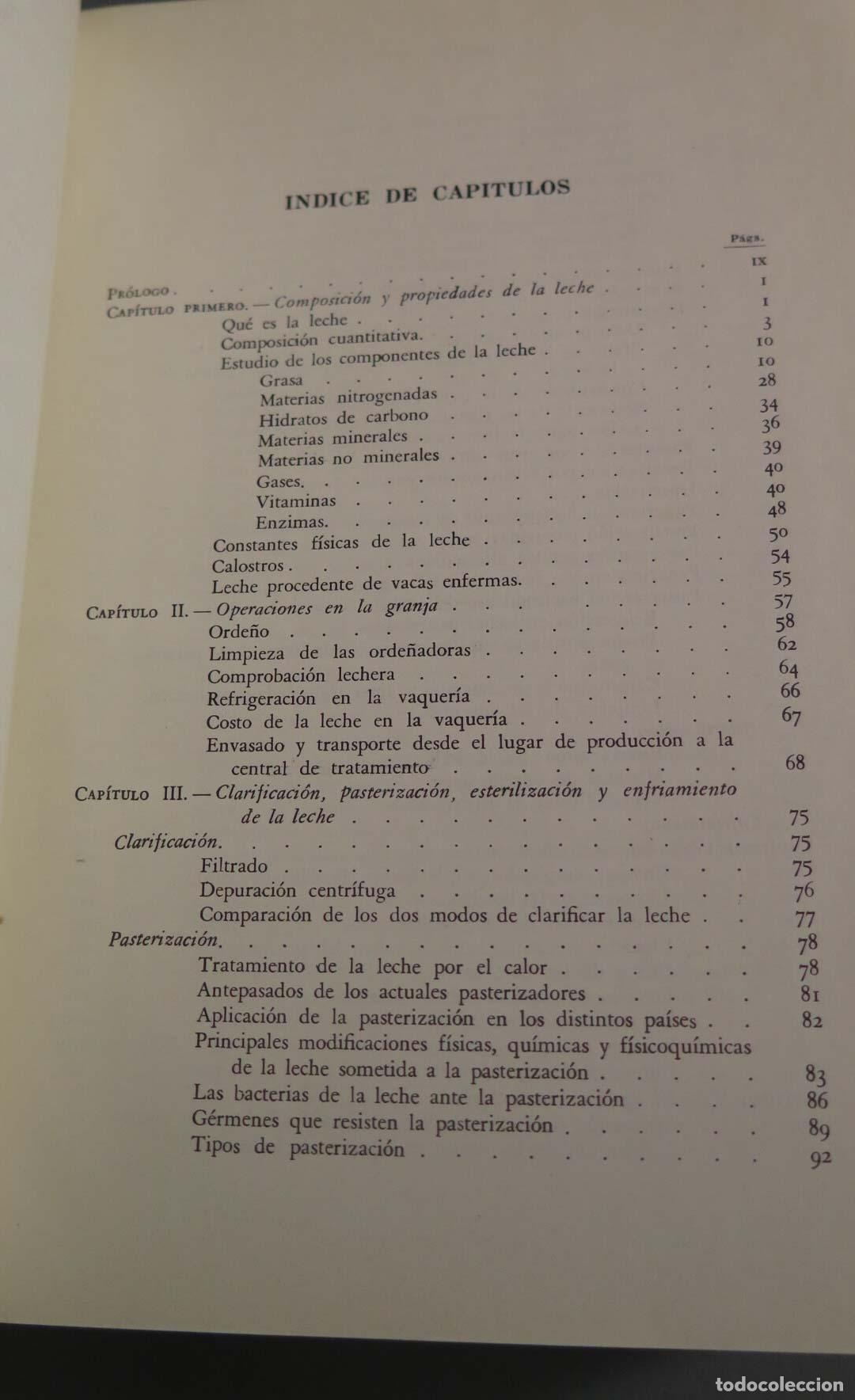 Libros de segunda mano: INDUSTRIAS DERIVADAS DE LA LECHE. GODED - Foto 3