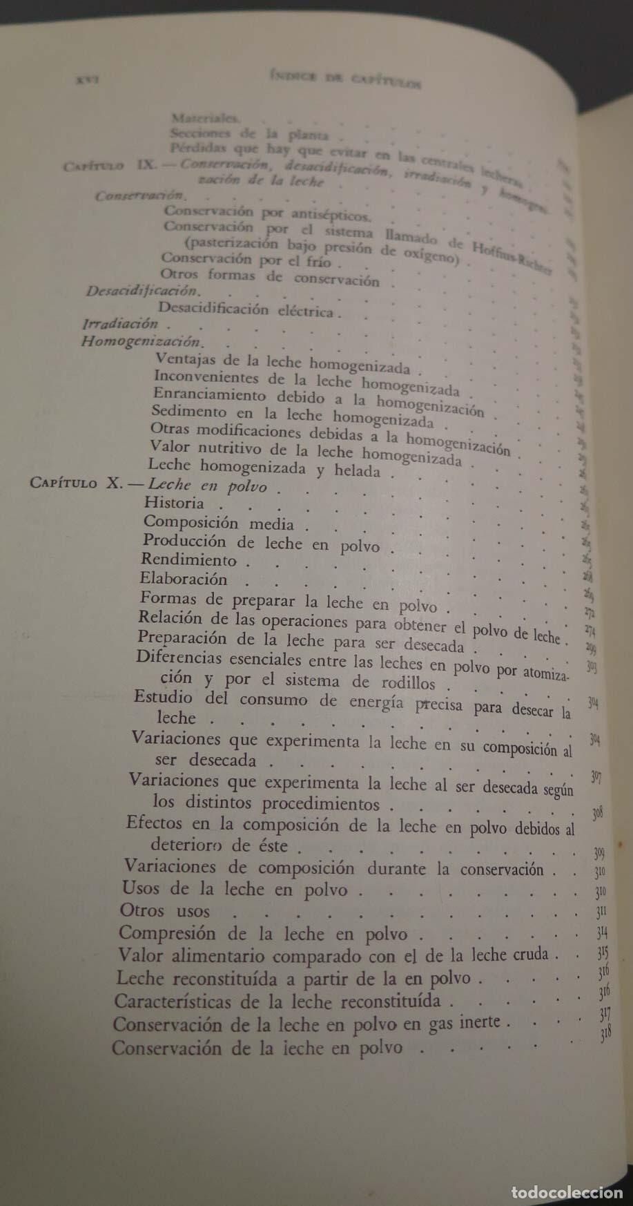 Libros de segunda mano: INDUSTRIAS DERIVADAS DE LA LECHE. GODED - Foto 6