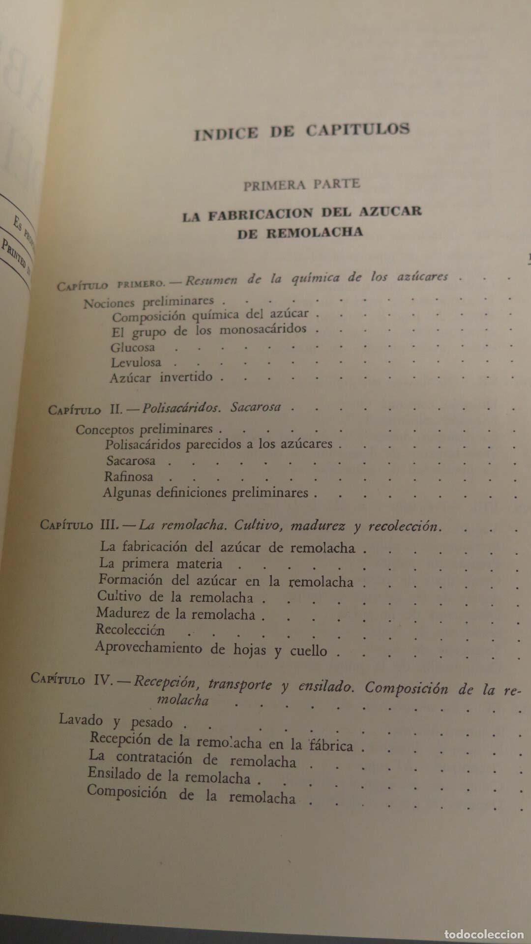 Libros de segunda mano: fabricacion del azucar. PORTA - Foto 2