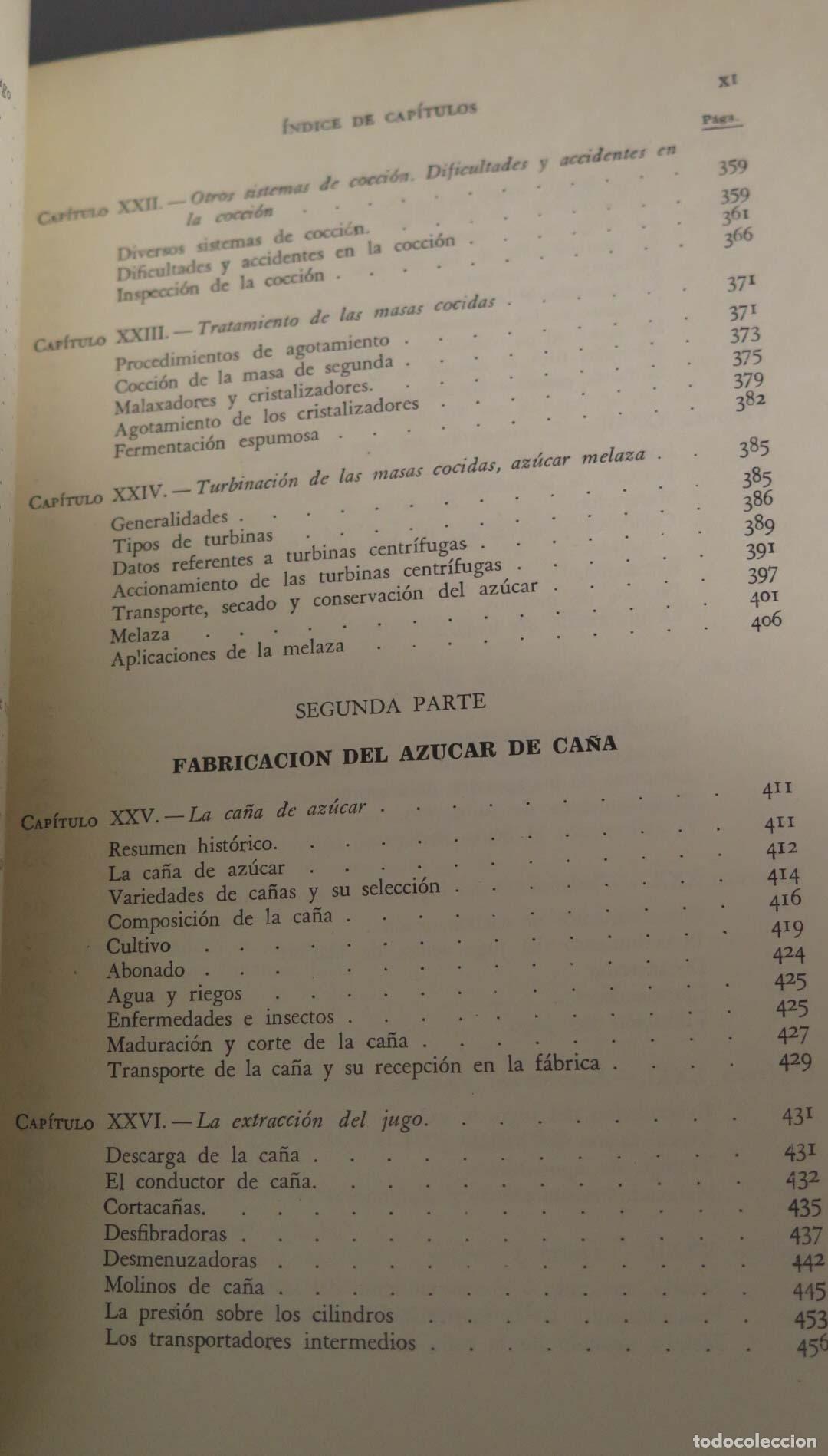 Libros de segunda mano: fabricacion del azucar. PORTA - Foto 6