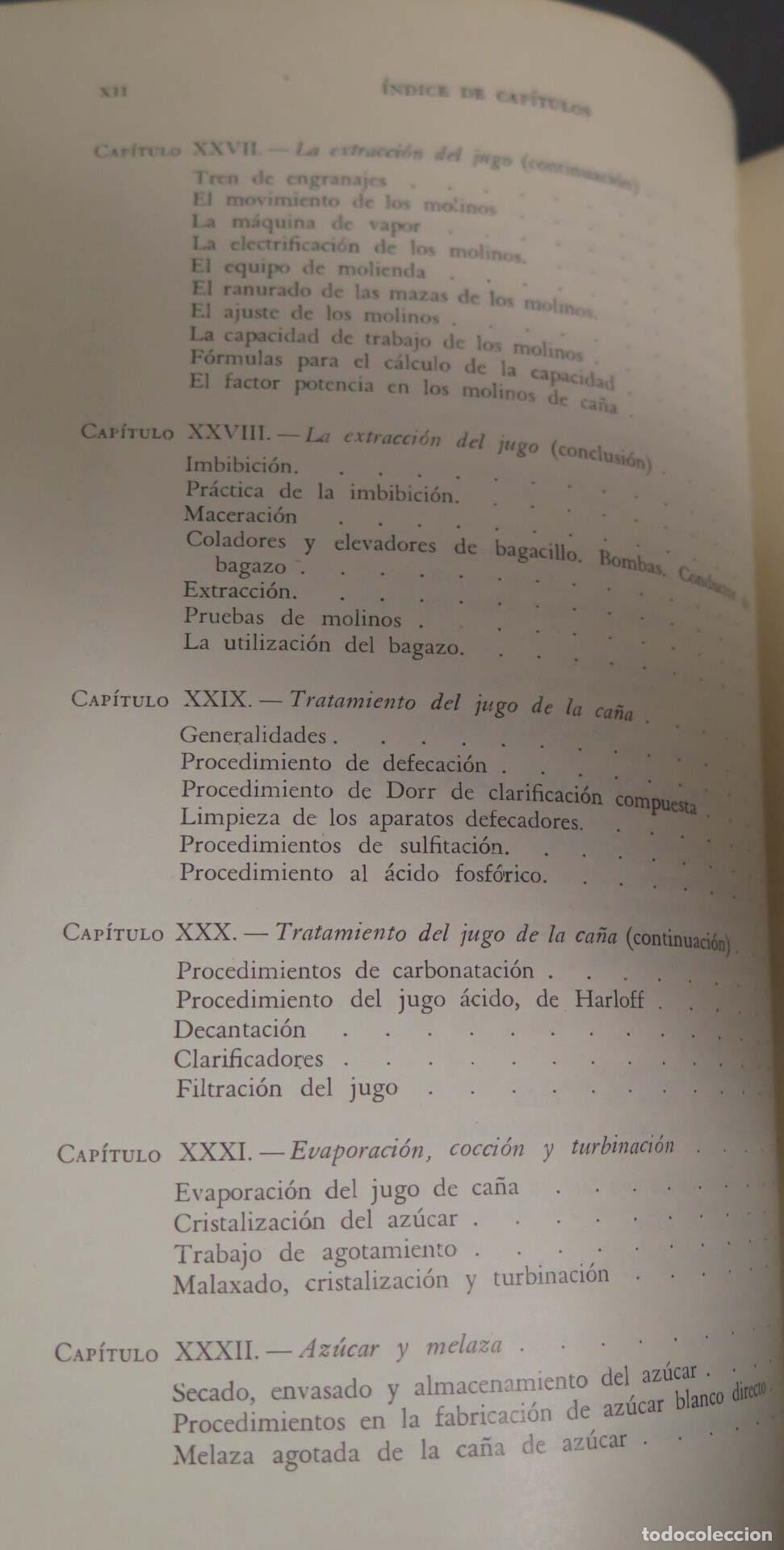 Libros de segunda mano: fabricacion del azucar. PORTA - Foto 7